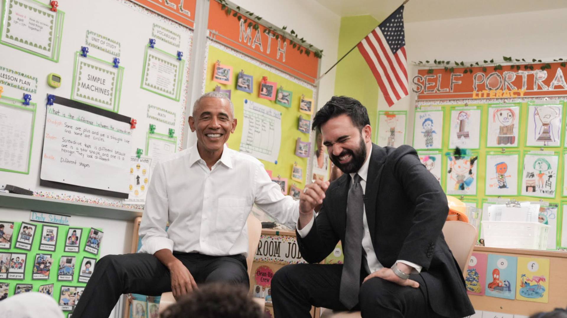 عمدة نيويورك زهران ممداني و اوباما