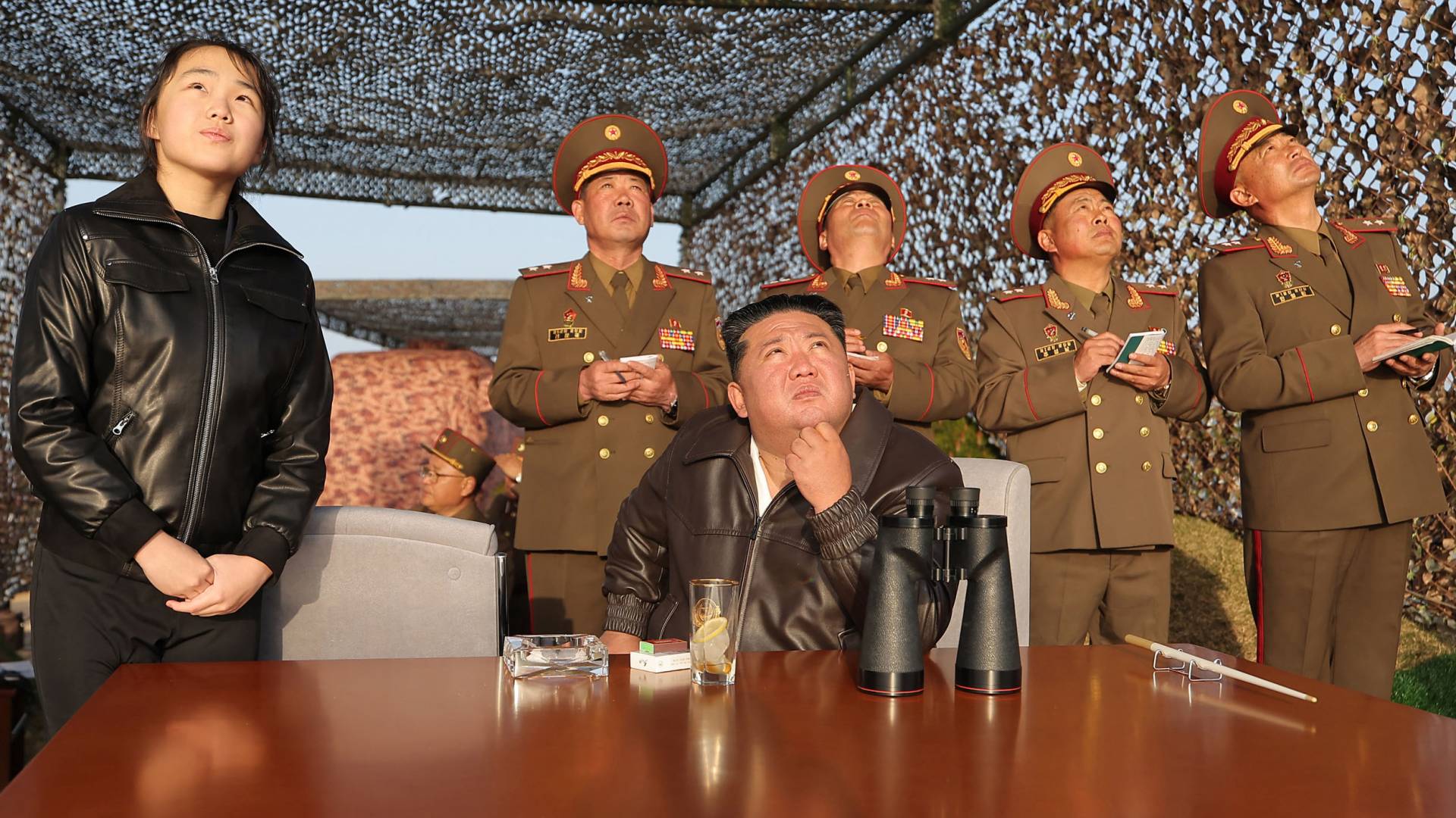 الرئيس الكوري الشمالي كيم جونغ أون