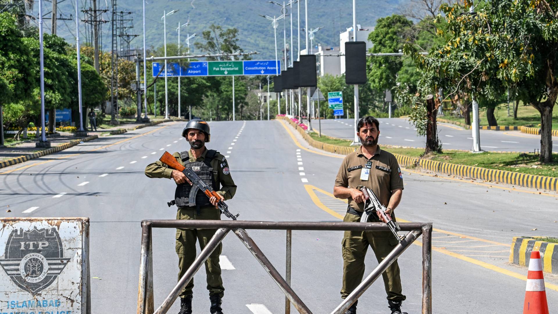 الشرطة  الباكستانية