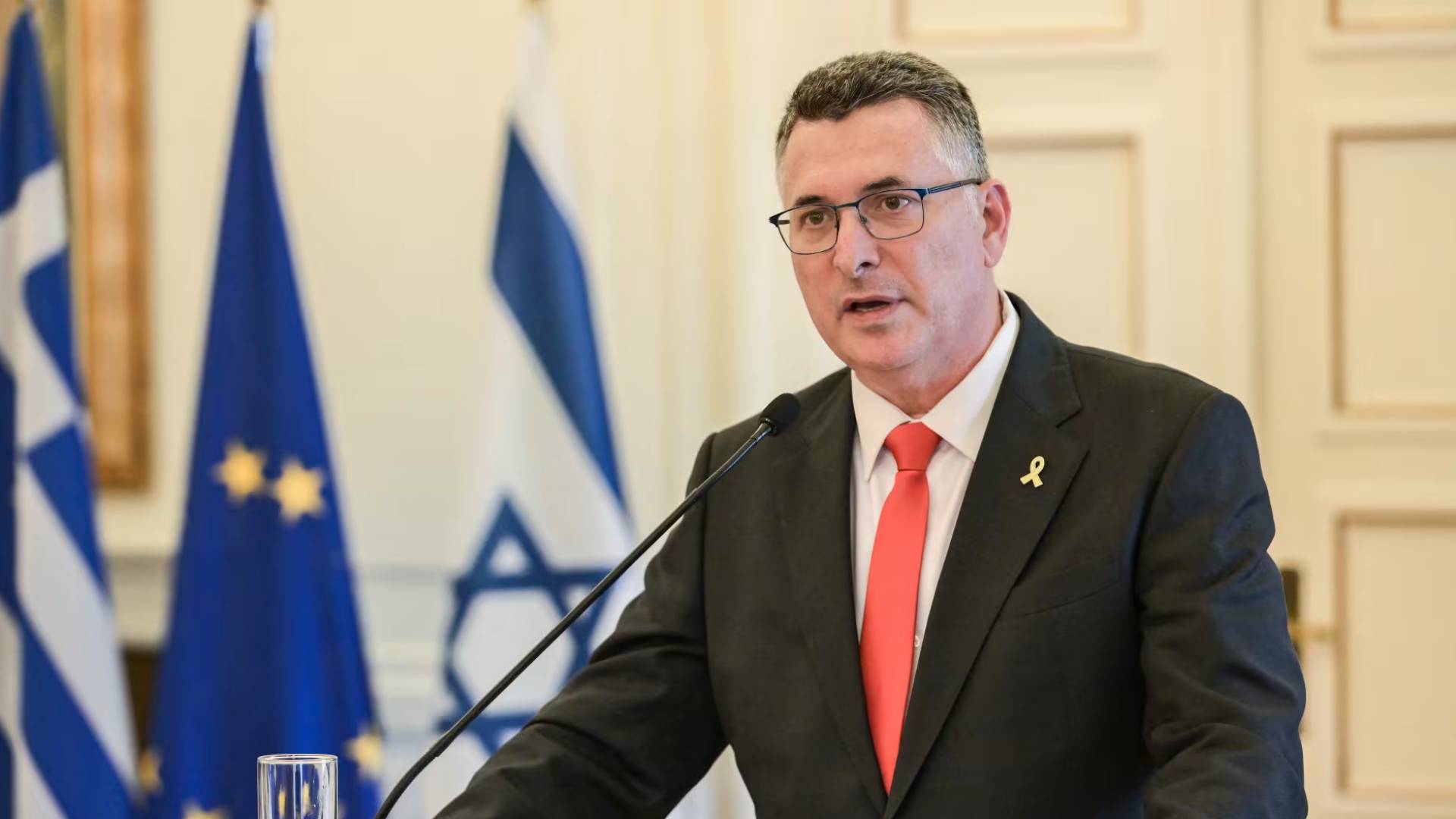 وزير خارجية الاحتلال جدعون ساعر