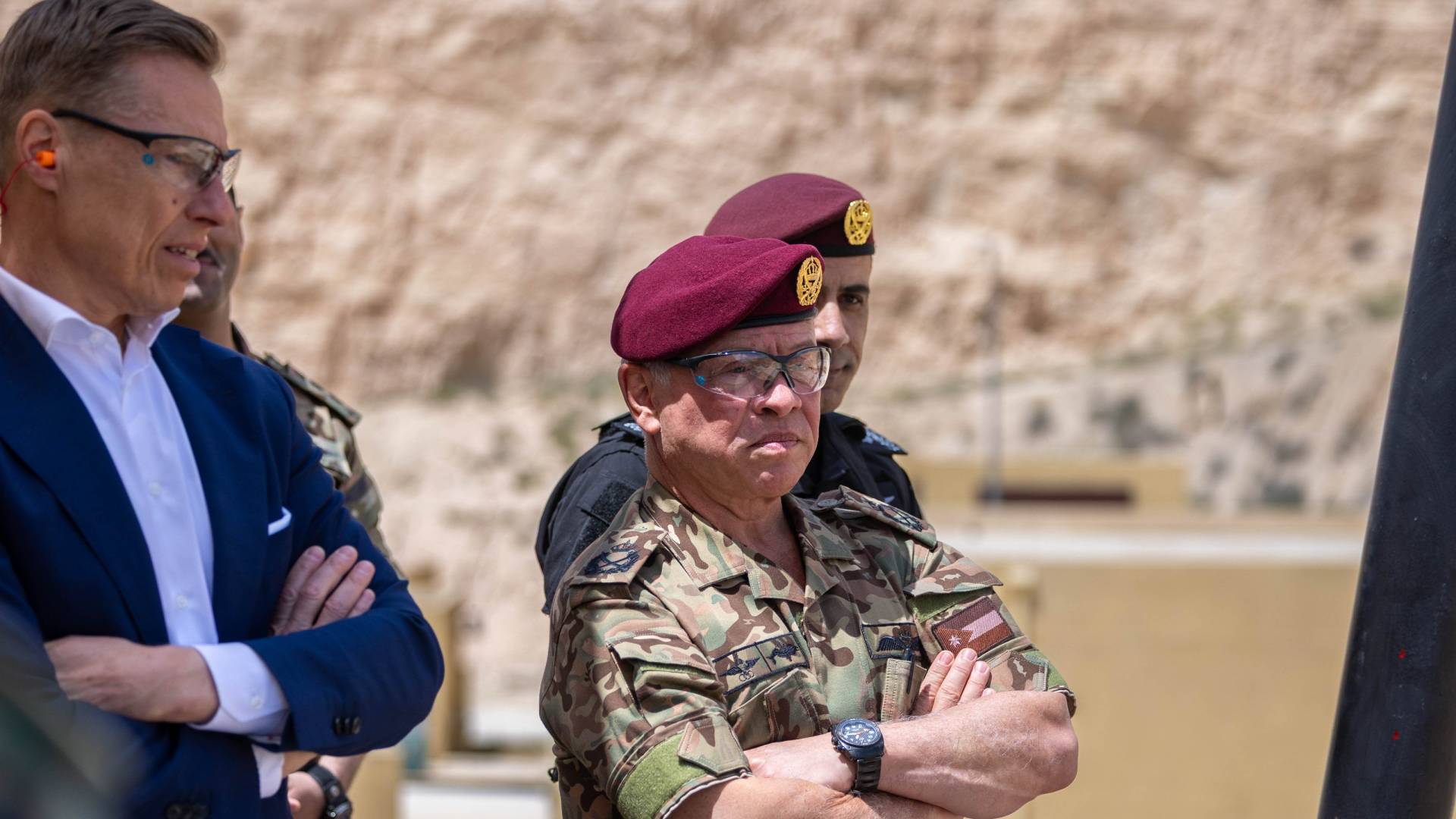 الملك والرئيس الفنلندي