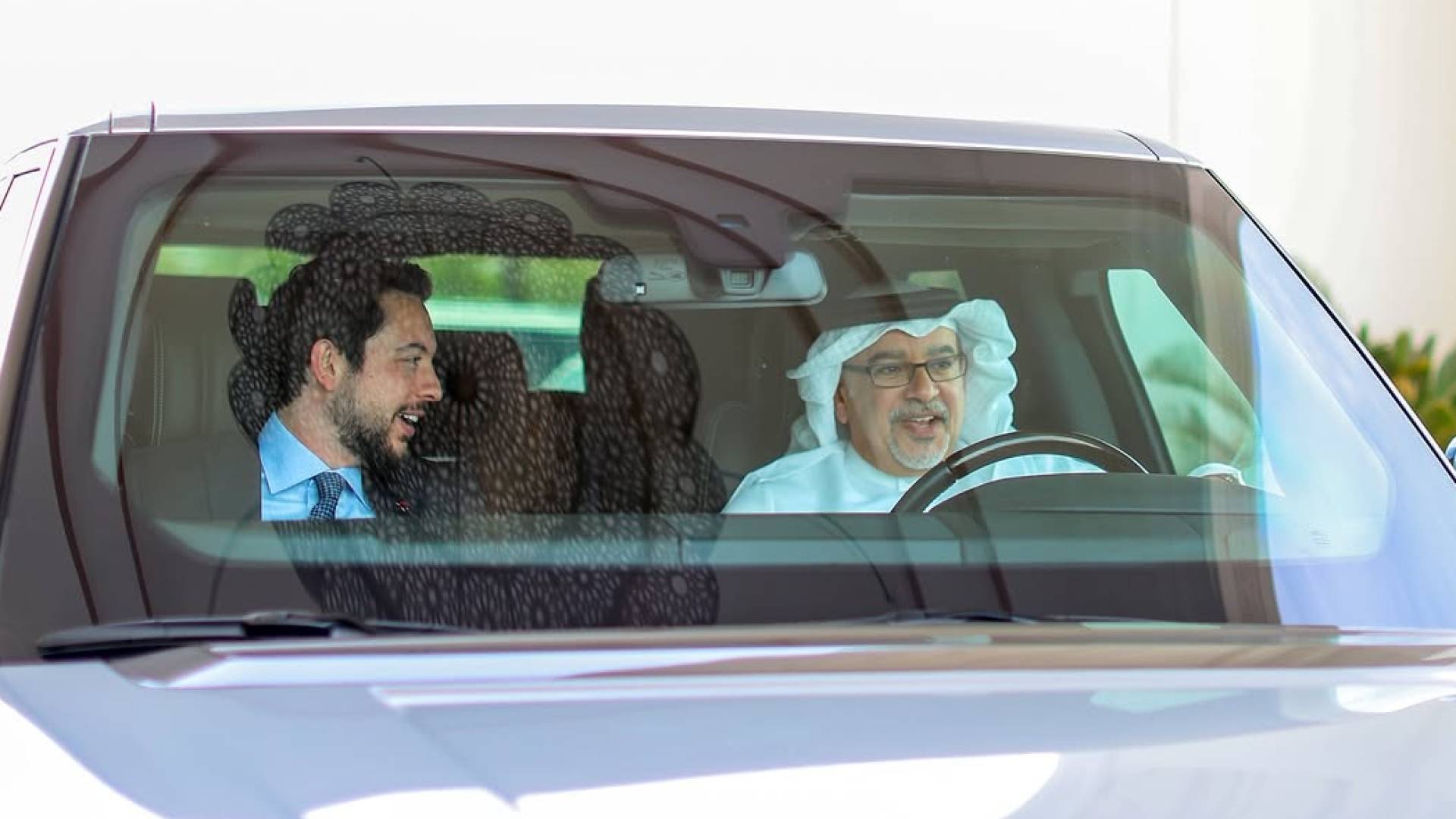 ولي العهد الأمير الحسين بن عبدالله في البحرين