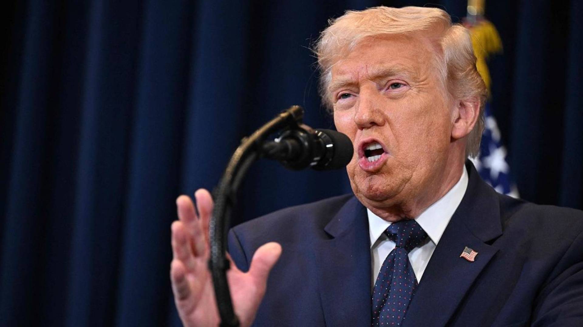 الرئيس الأمريكي دونالد ترمب