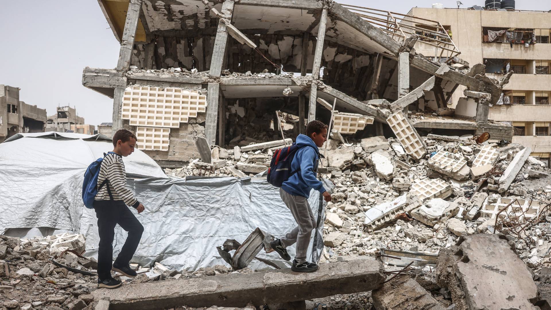 حجم الدمار في قطاع غزة