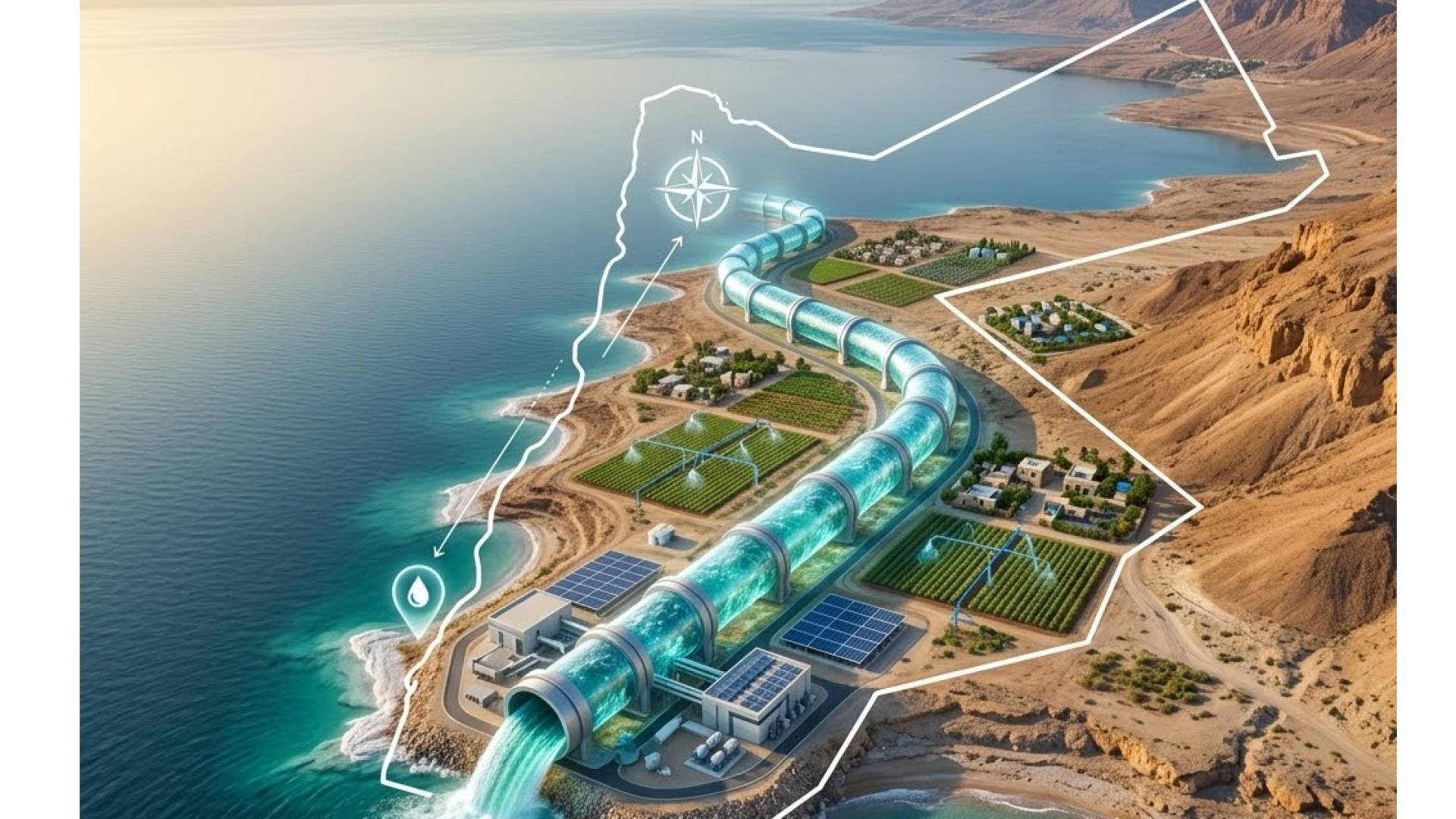 تعرف على "الناقل الوطني للمياه".. المشروع الأضخم في تاريخ الأردن لتعزيز الأمن المائي