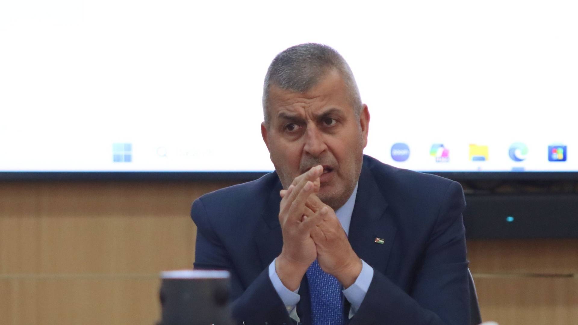 زير الطاقة والثروة المعدنية صالح الخرابشة