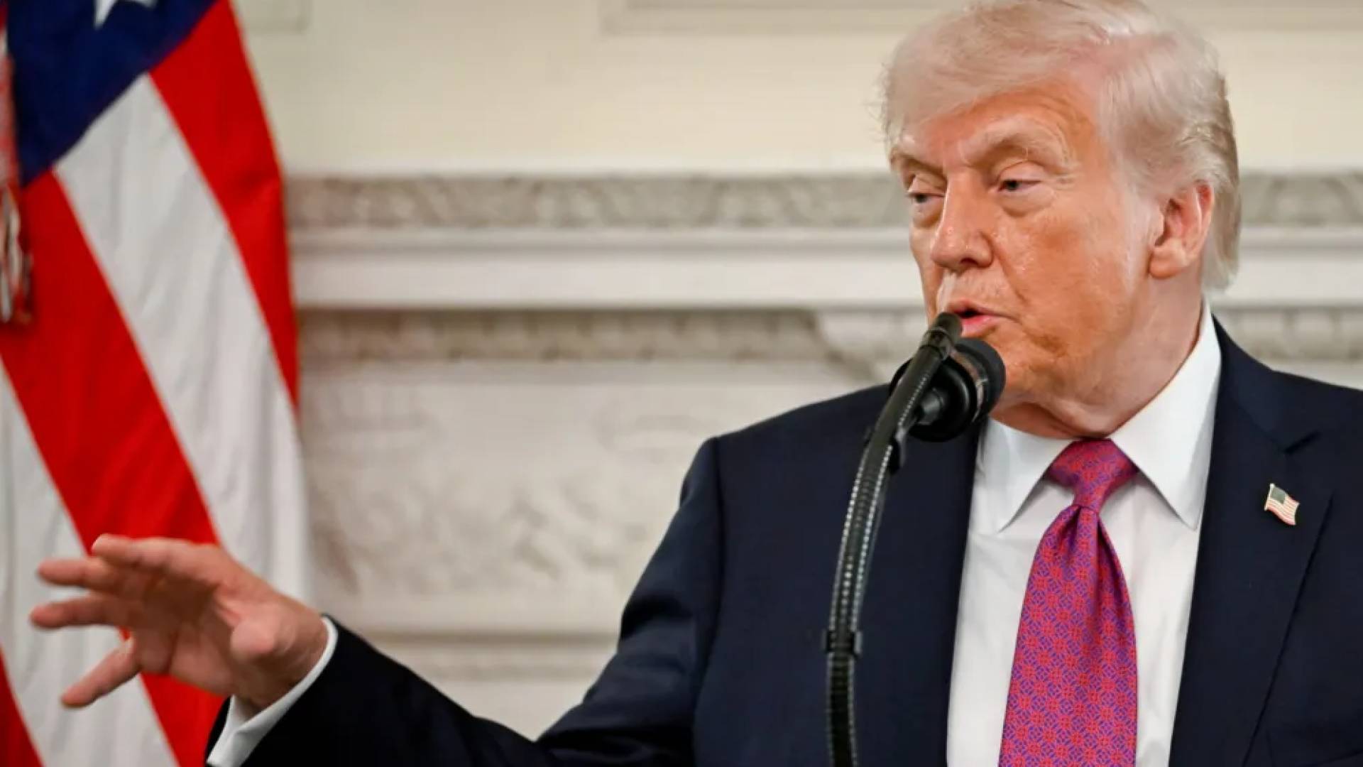 الرئيس الامريكي دونالد ترمب