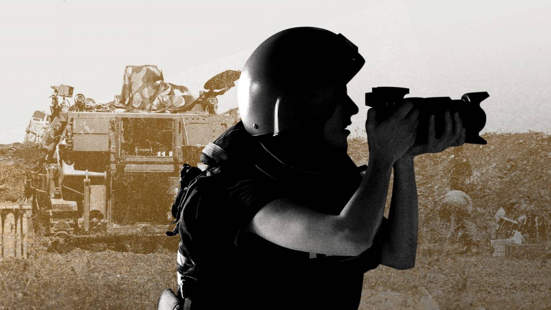 صحفيين يغطون الحرب على لبنان