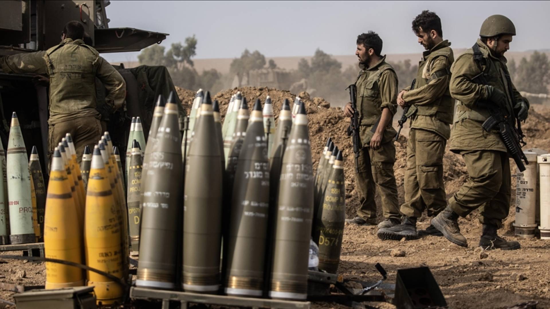 ذخائر لجيش الاحتلال الإسرائيلي