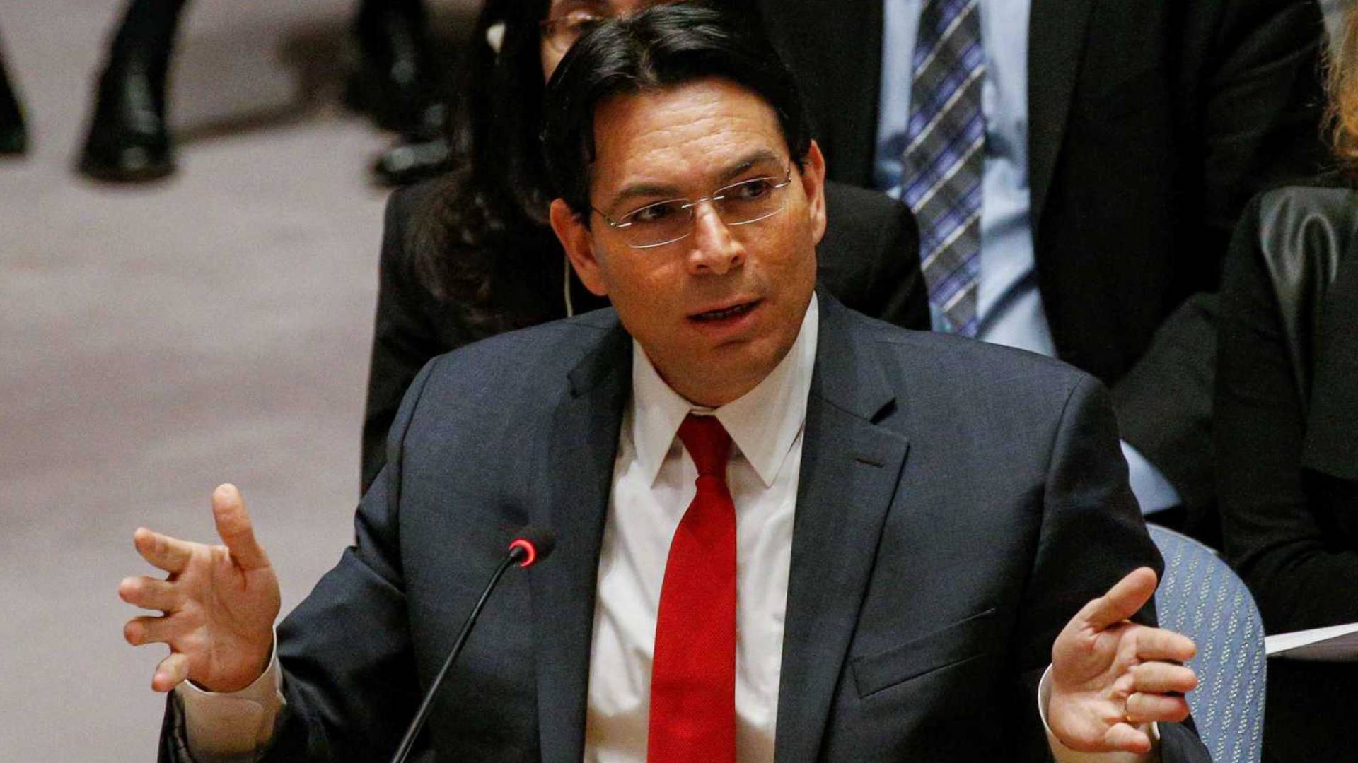 سفير تل أبيب لدى الأمم المتحدة، داني دانون