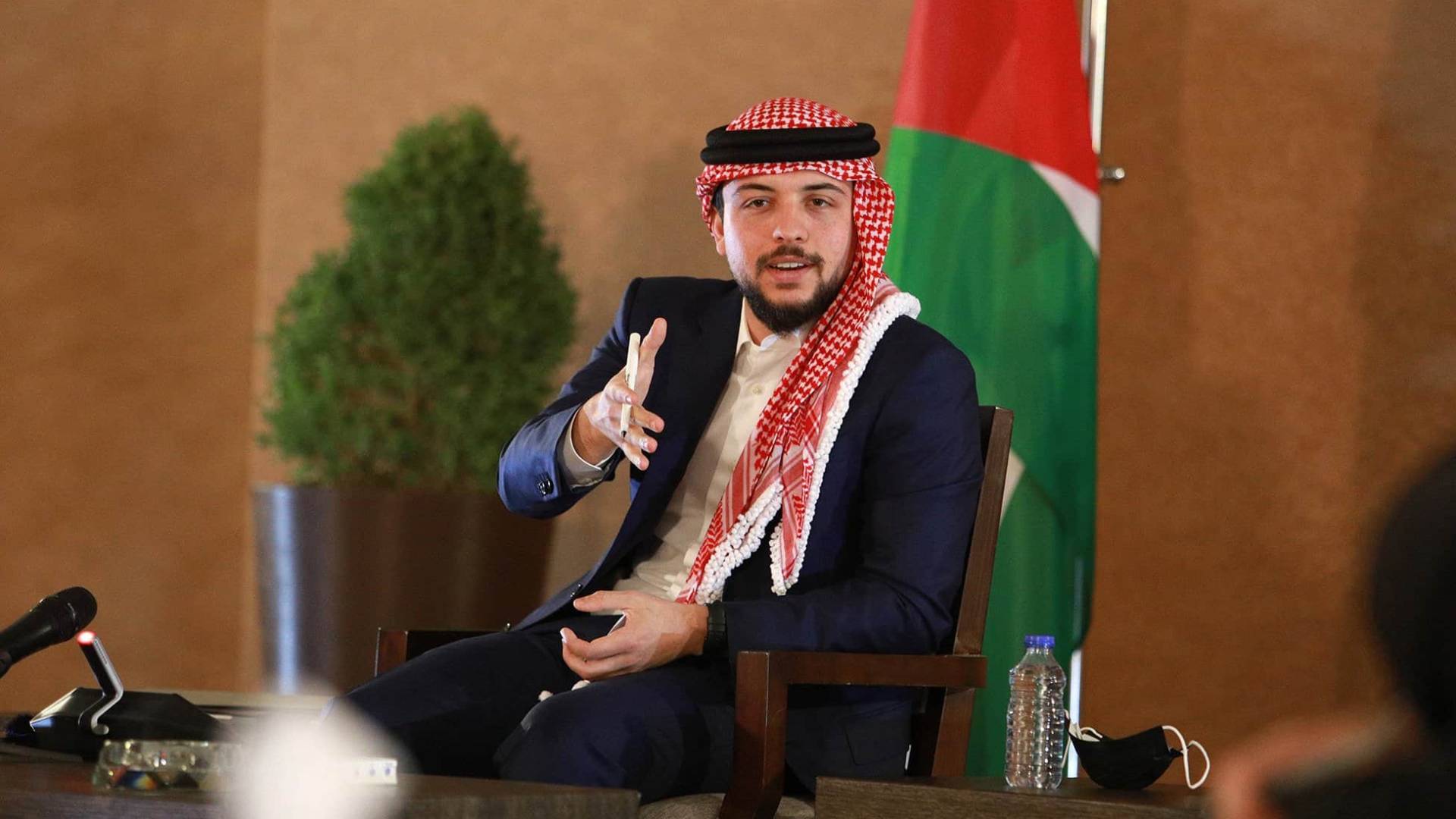 ولي العهد الأمير الحسين بن عبدالله