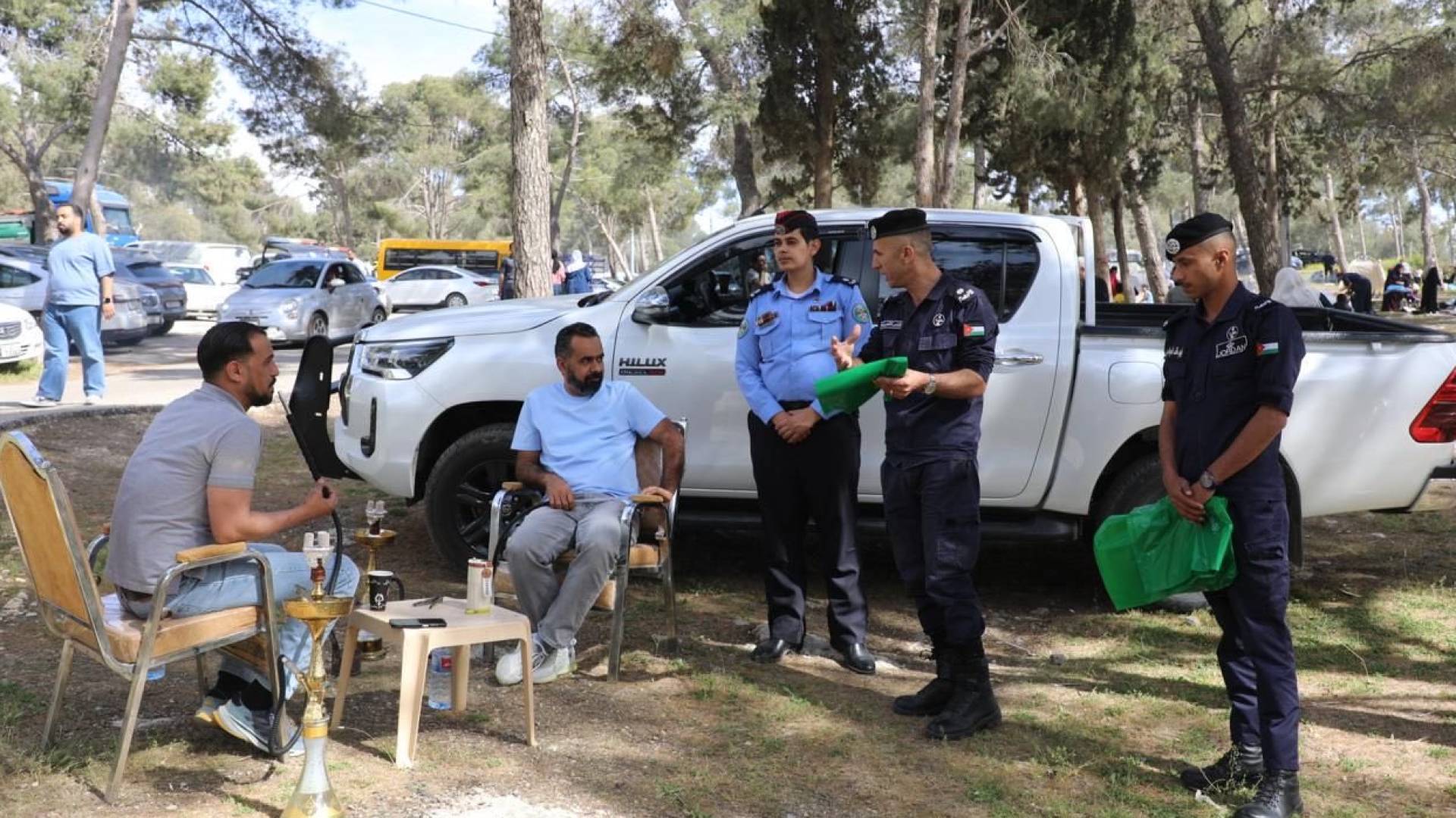 الأمن العام يواصل حملاته البيئية في محافظات المملكة