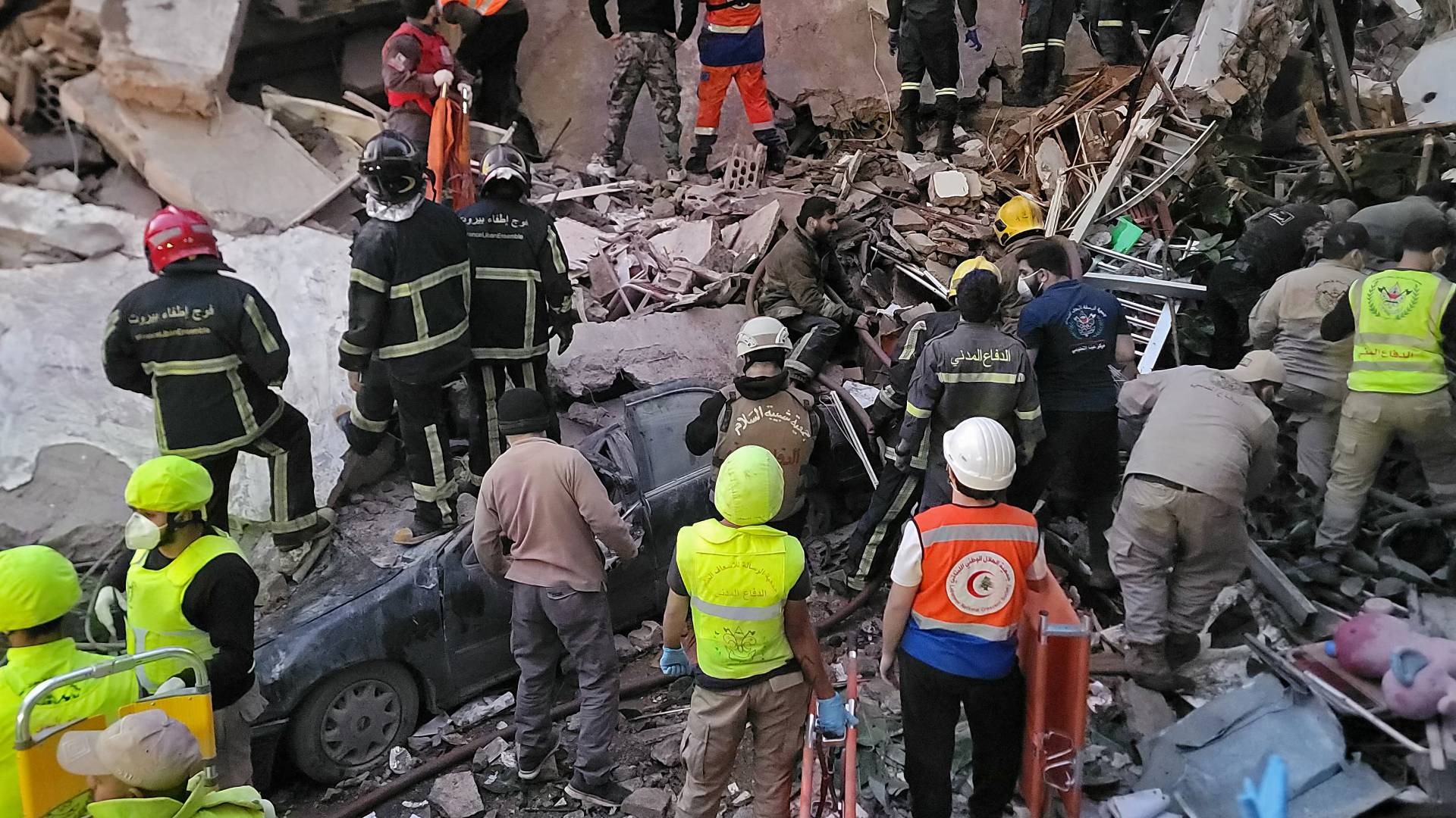 القصف على لبنان