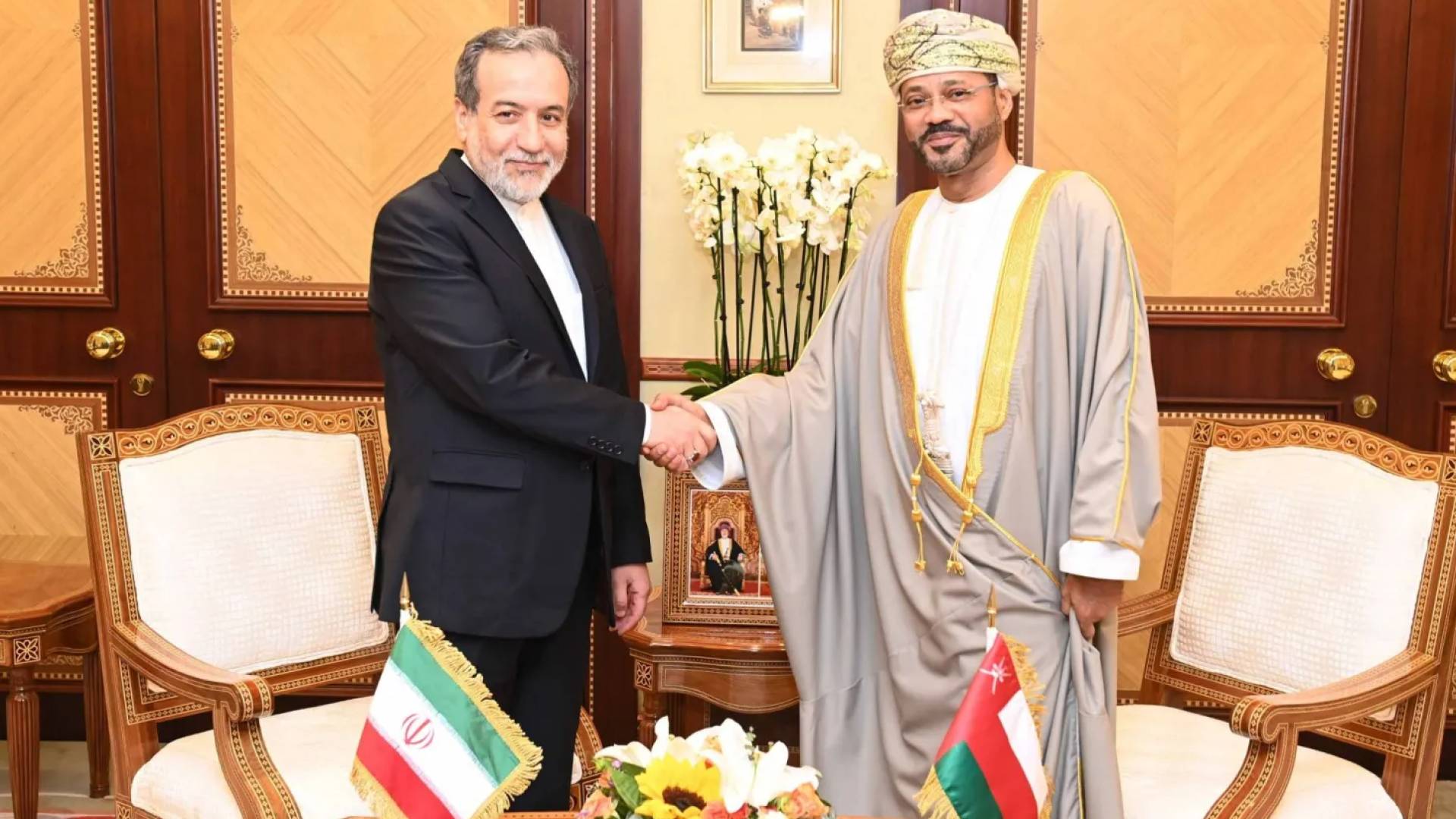 خلال زيارة وزير الخارجية الايرانية الى سلطنة عمان - ارشيفية