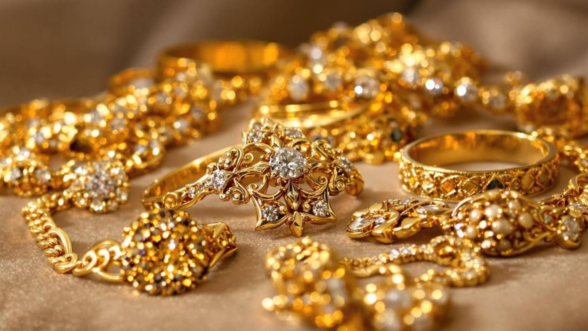 مجوهرات ذهبية