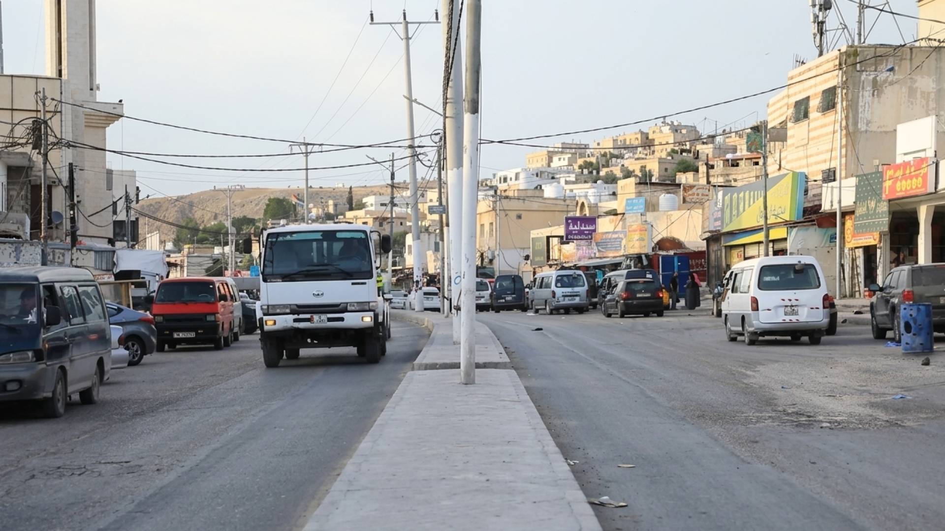 صورة للشارع الرئيسي
