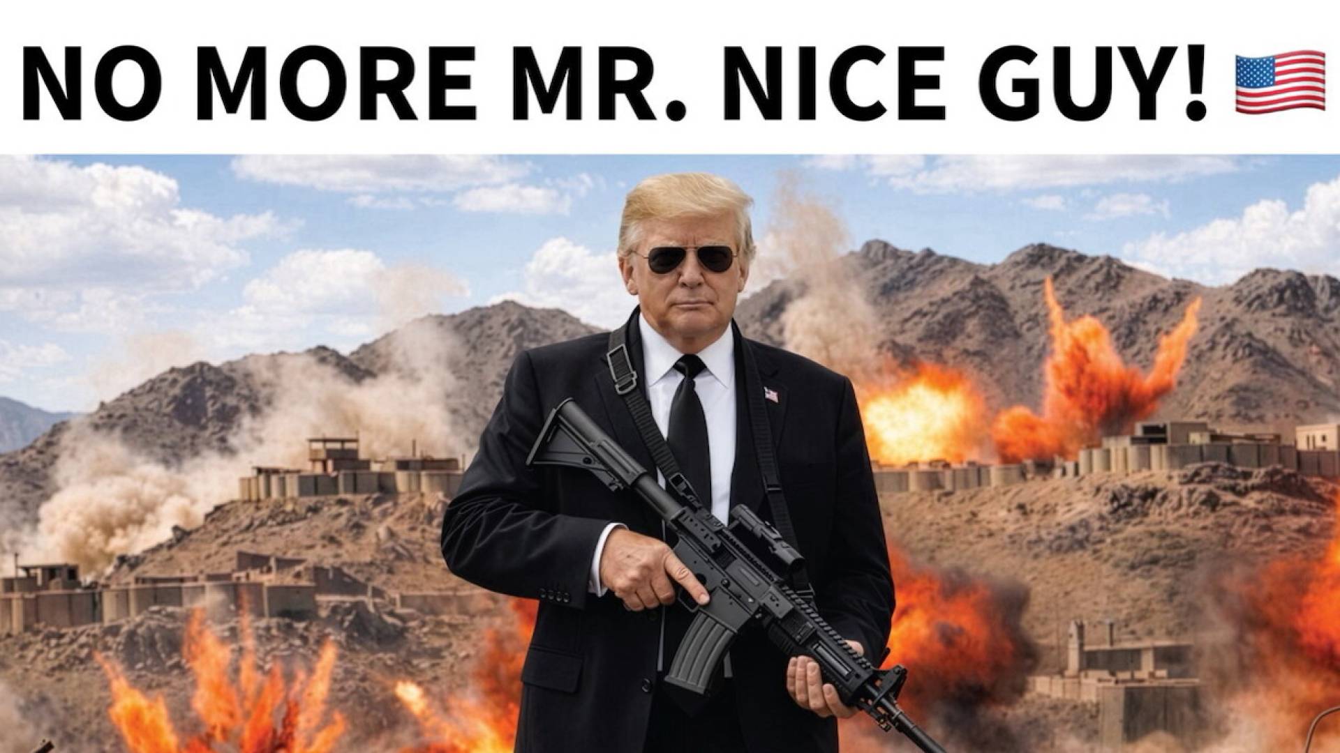 صورة نشرها الرئيس الأميركي دونالد ترمب عبر منصة "تروث سوشيال"