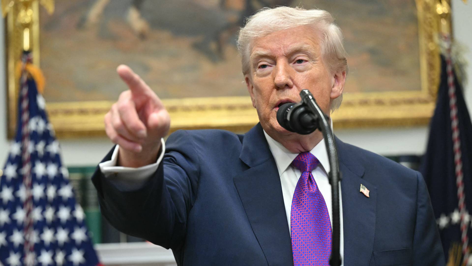 الرئيس الأمريكي دونالد ترمب