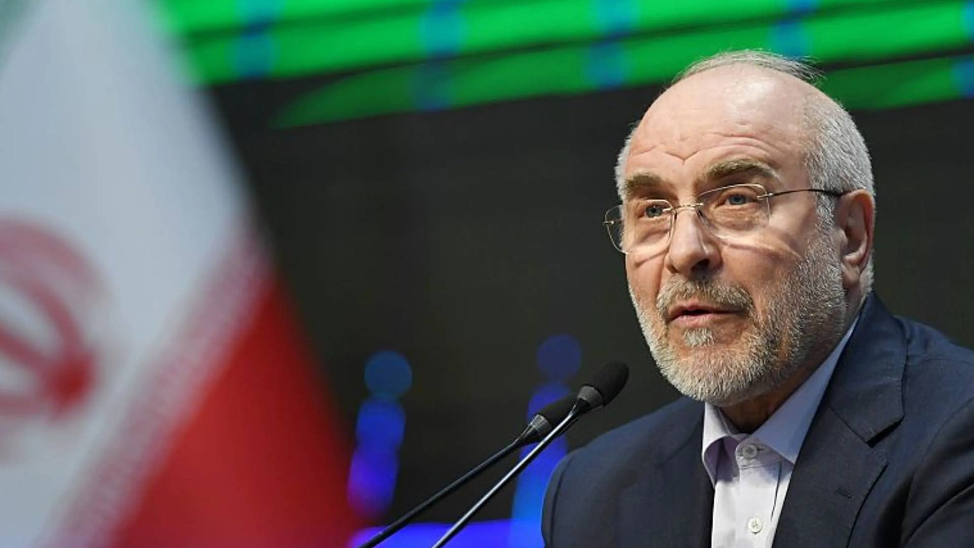 رئيس البرلمان الإيراني محمد باقر قاليباف