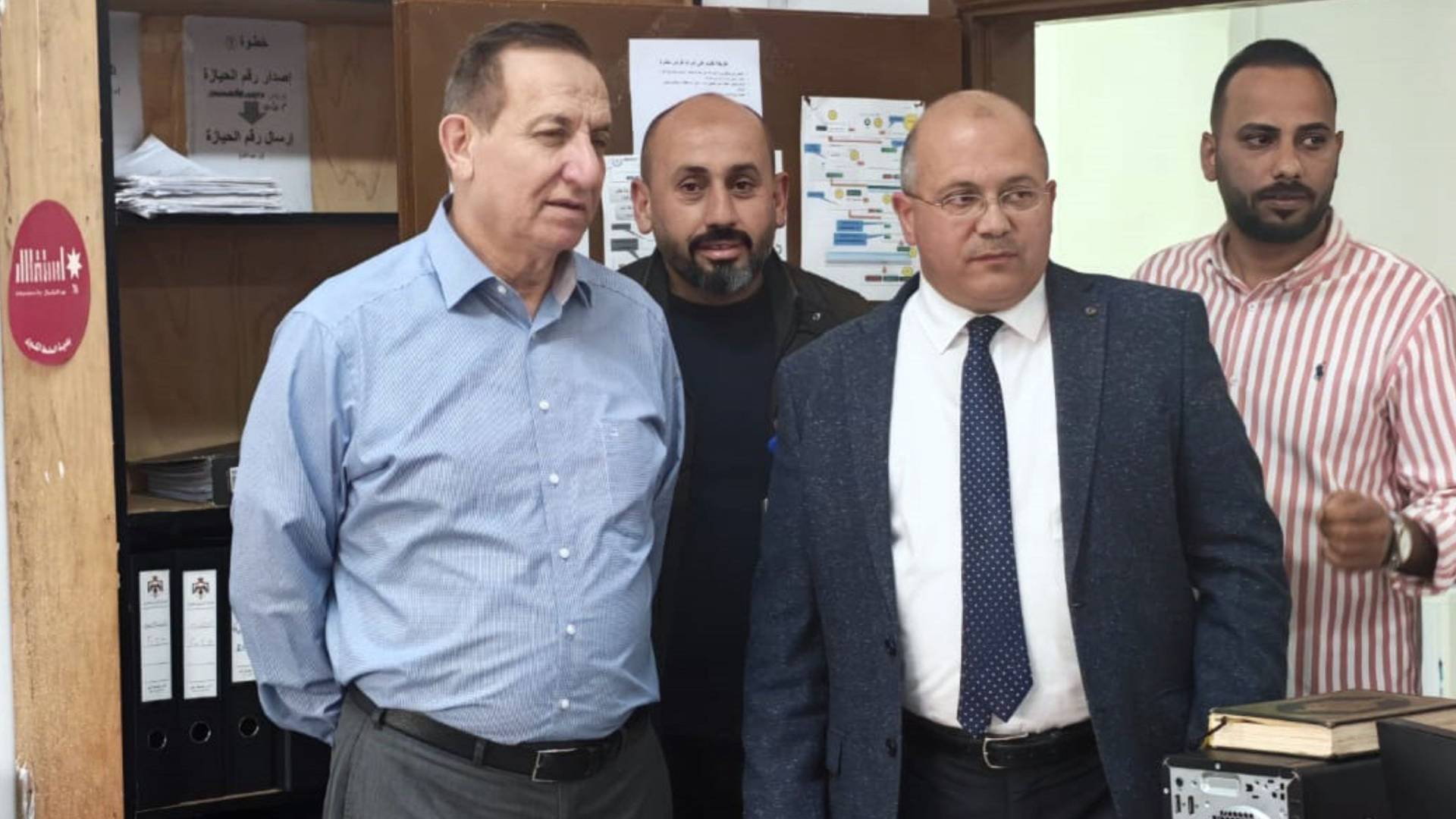 وزير الزراعة يتفقد مديرية زراعة البلقاء