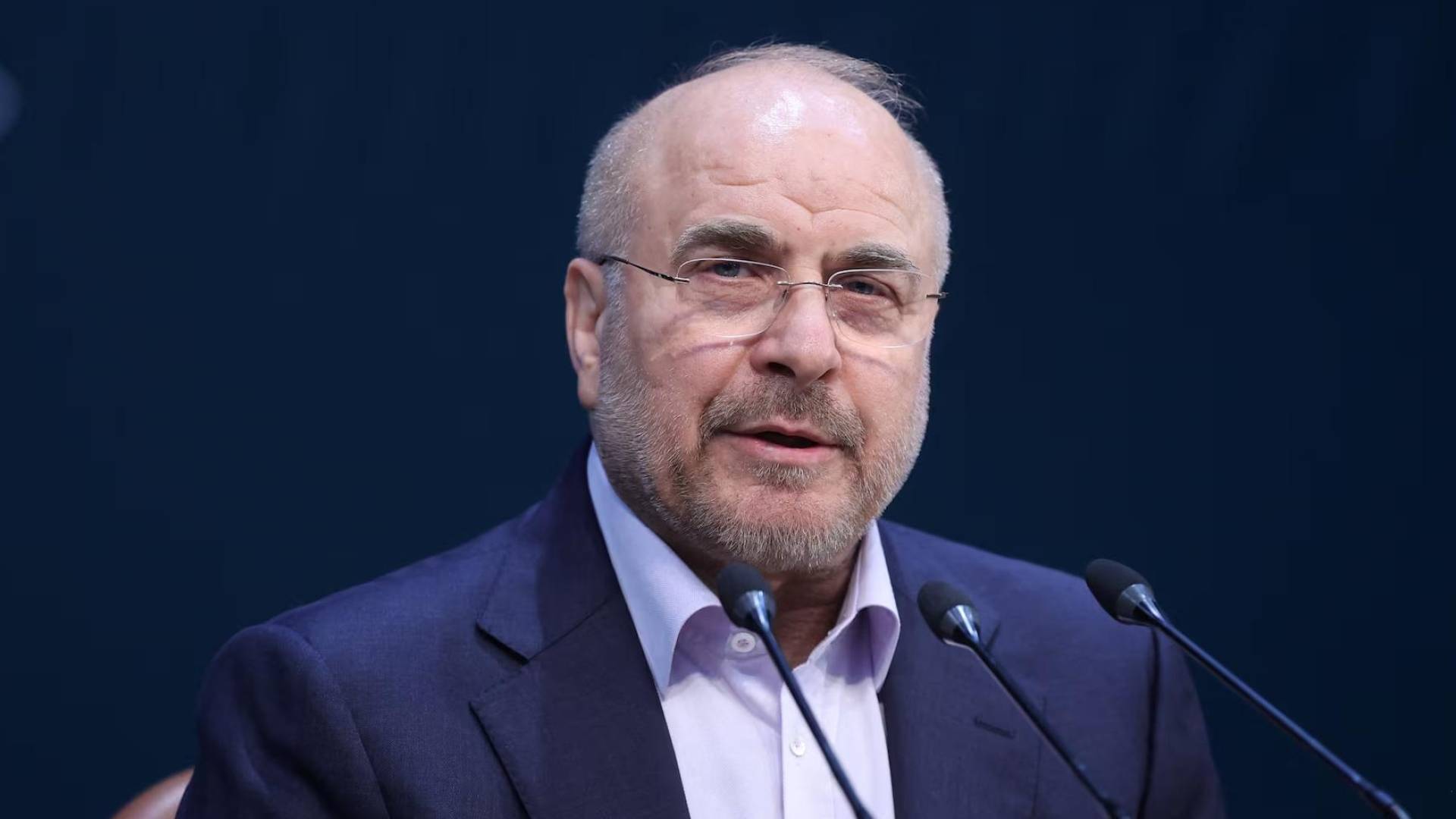 رئيس البرلمان الإيراني، محمد باقر قاليباف