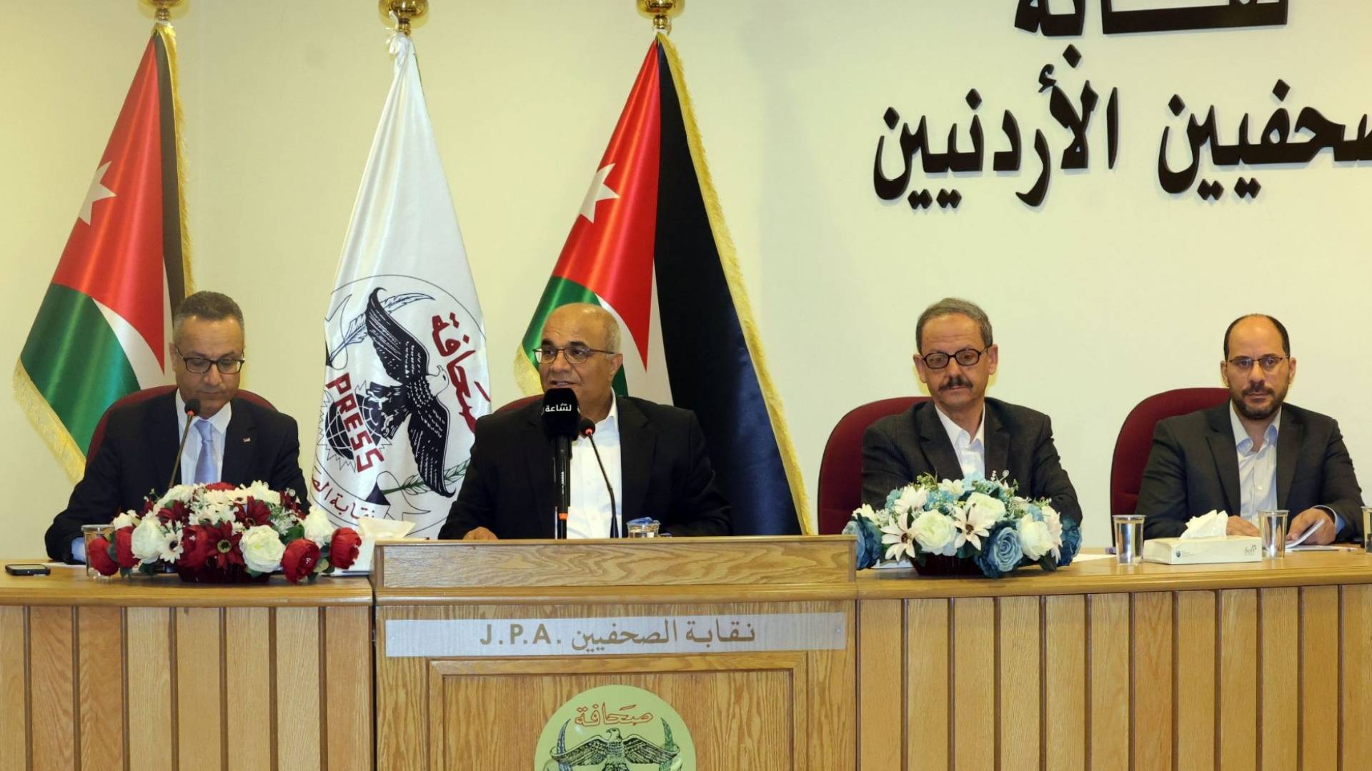 خلال إجتماع الهيئة العامة لنقابة الصحفيين