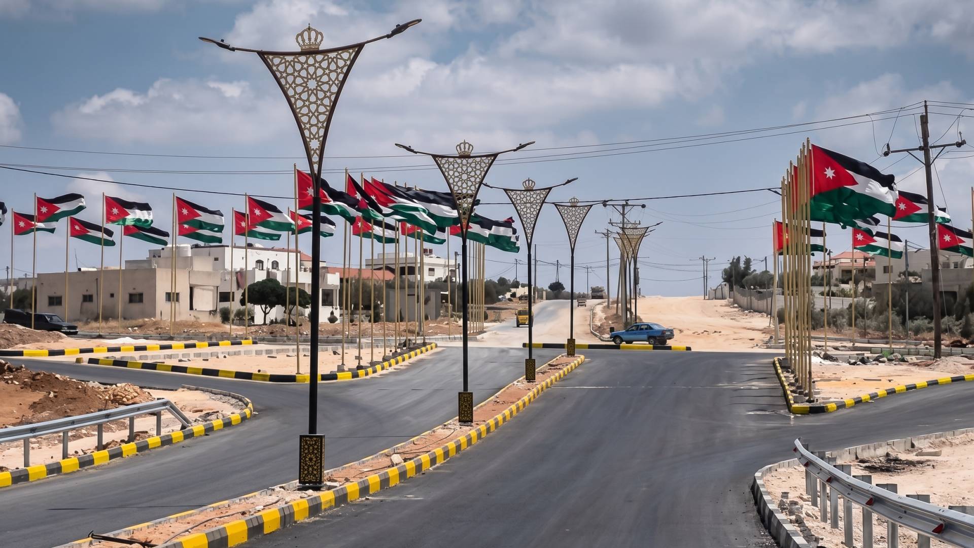 شارع الاربعين في مدينة الرمثا