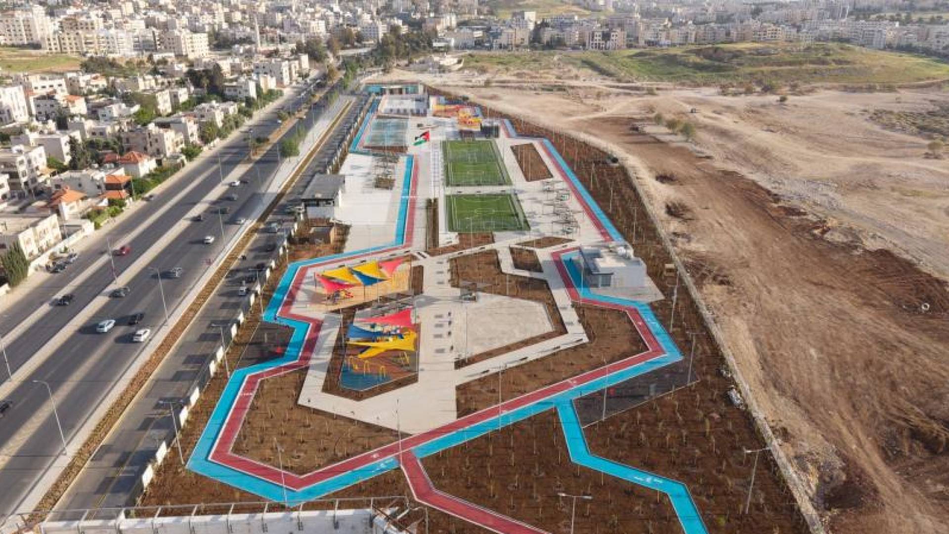 حديقة النشامى في مرج الحمام