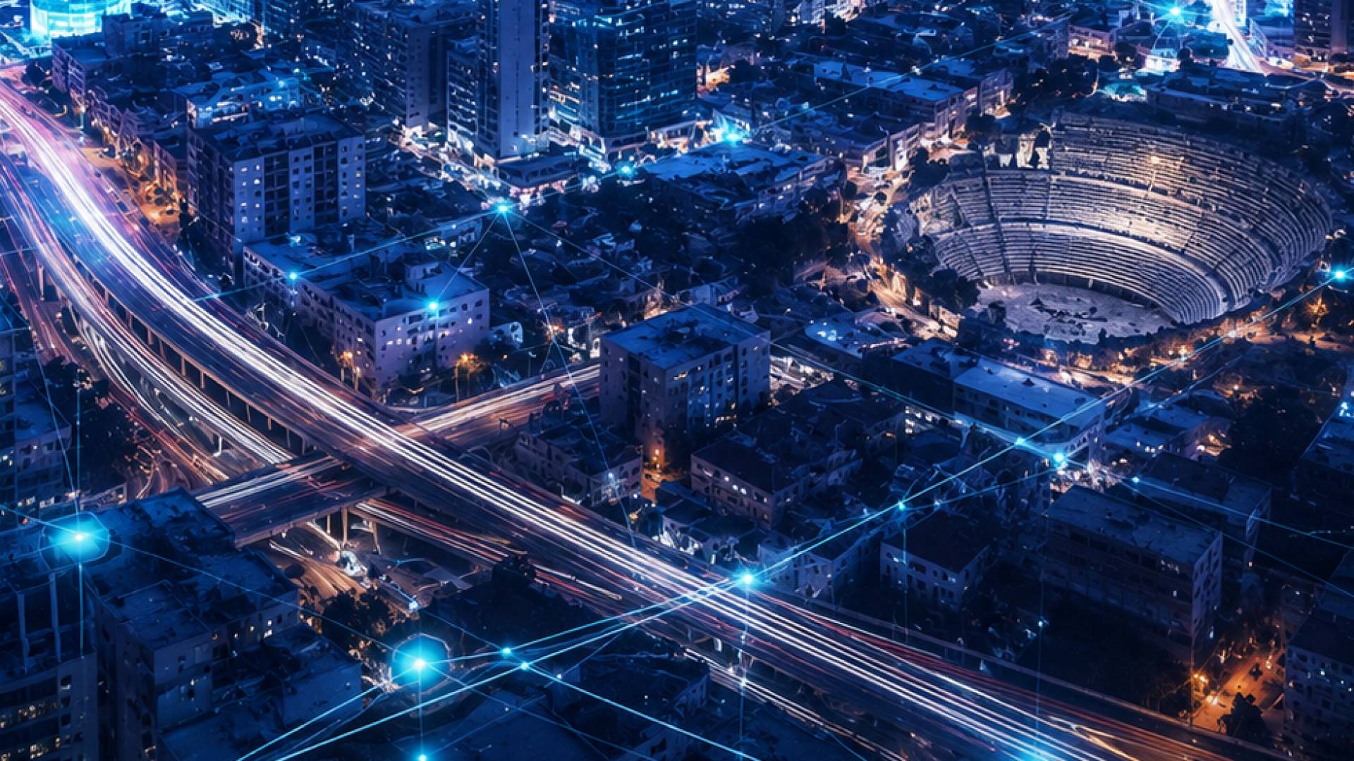 صورة مولدة بالذكاء الاصطناعي لمناطق الأردن بطريقة رقمية