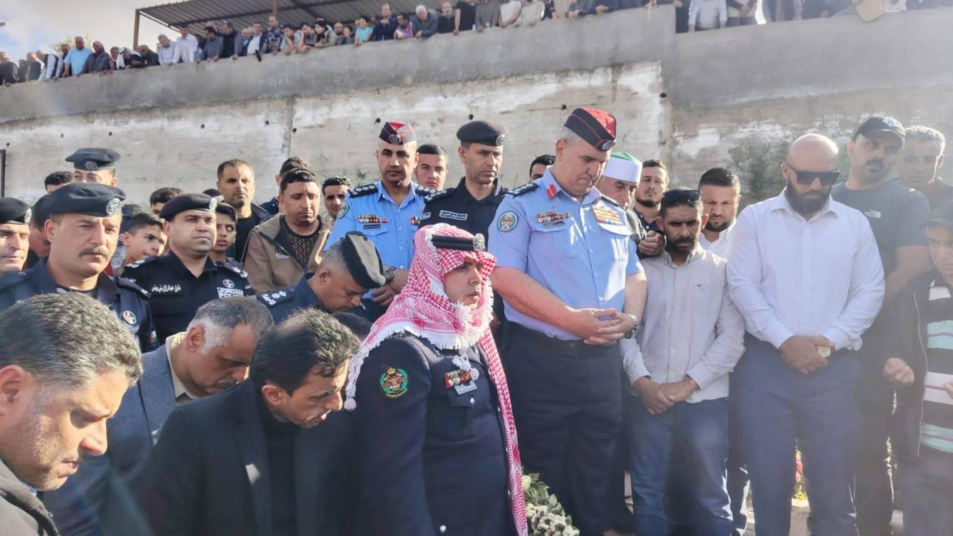 تشييع جثمان الملازم ثاني أحمد عبد العزيز الوادي