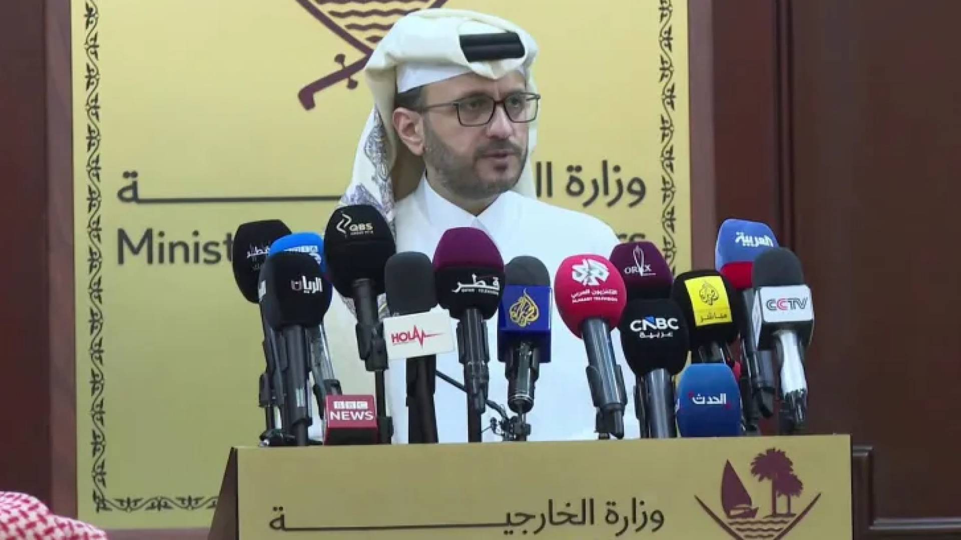 المتحدث باسم الخارجية القطرية ماجد الأنصاري