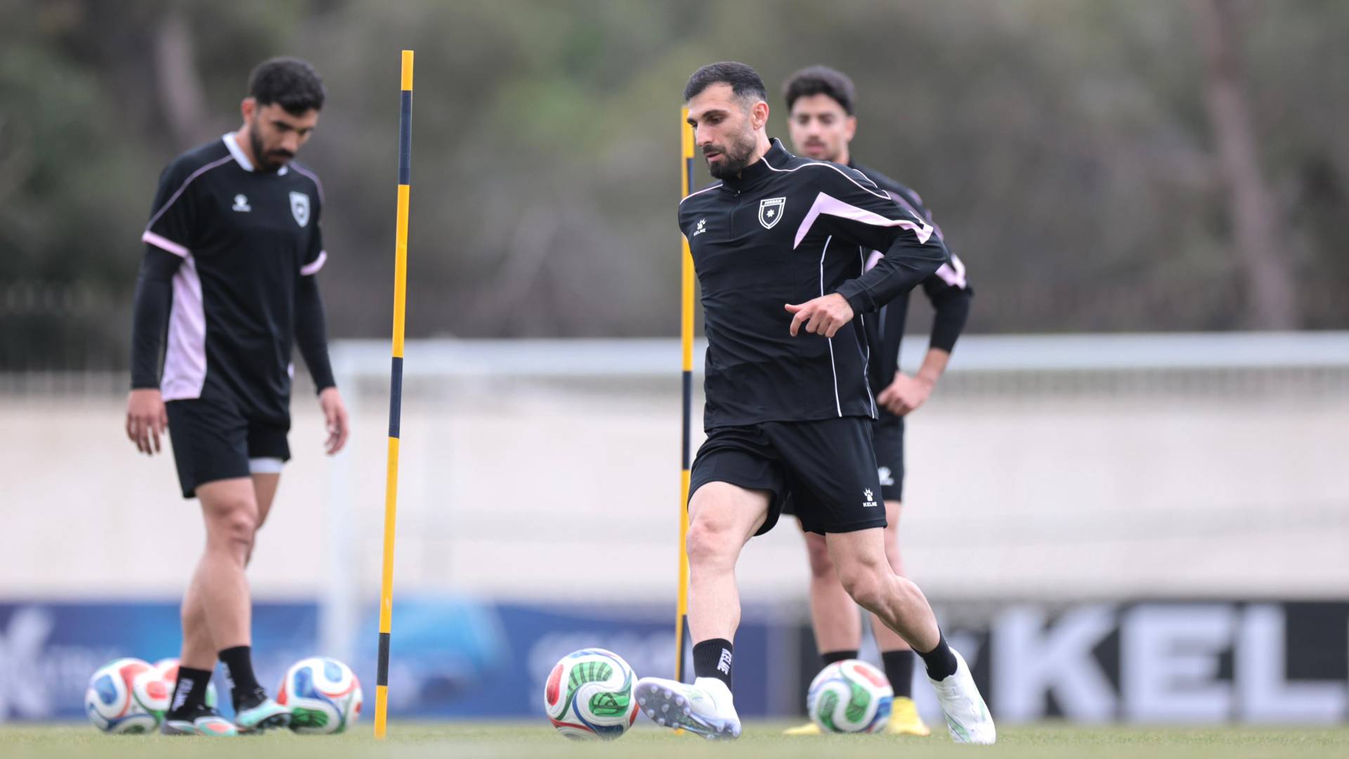 من تدريبات المنتخب الوطني