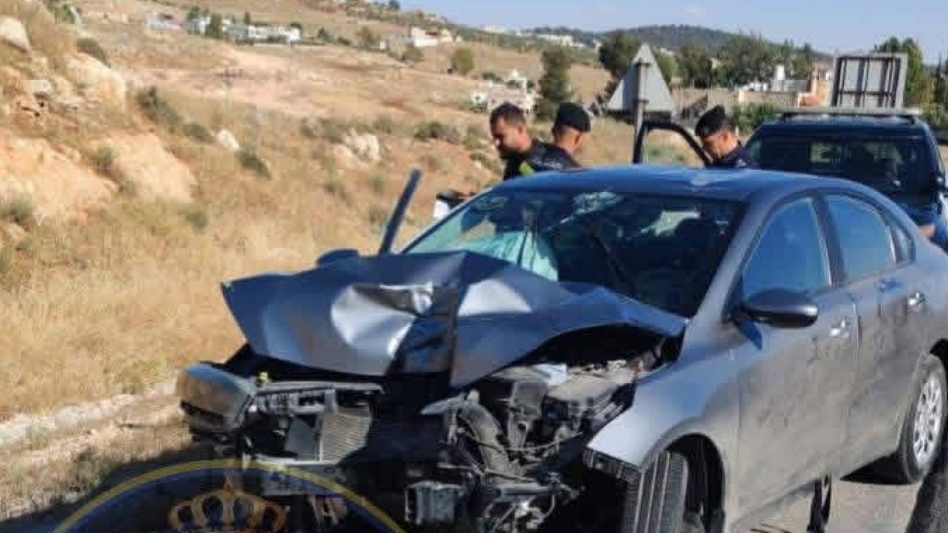 الدوريات الخارجية: إصابة ثلاثة أشخاص بحادث سير على طريق عمان - إربد