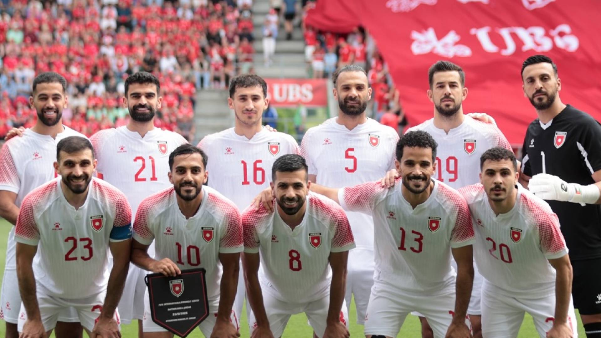 لاعبي منتخب النشامى