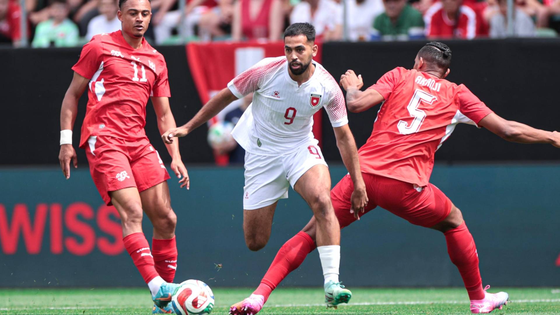 المنتخب الوطني  أمام سويسرا وديا