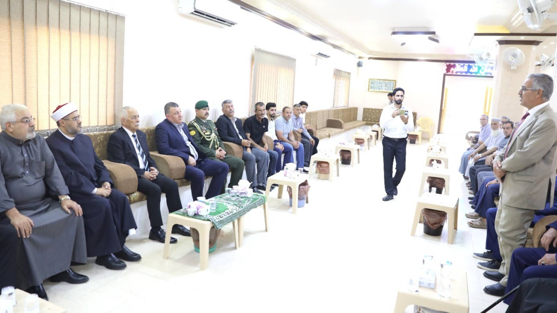 العيسوي يعزي عشائر العنزة والطوالبة والعمري