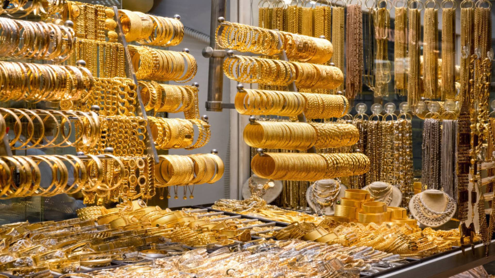 واجهة محل ذهب في الأردن
