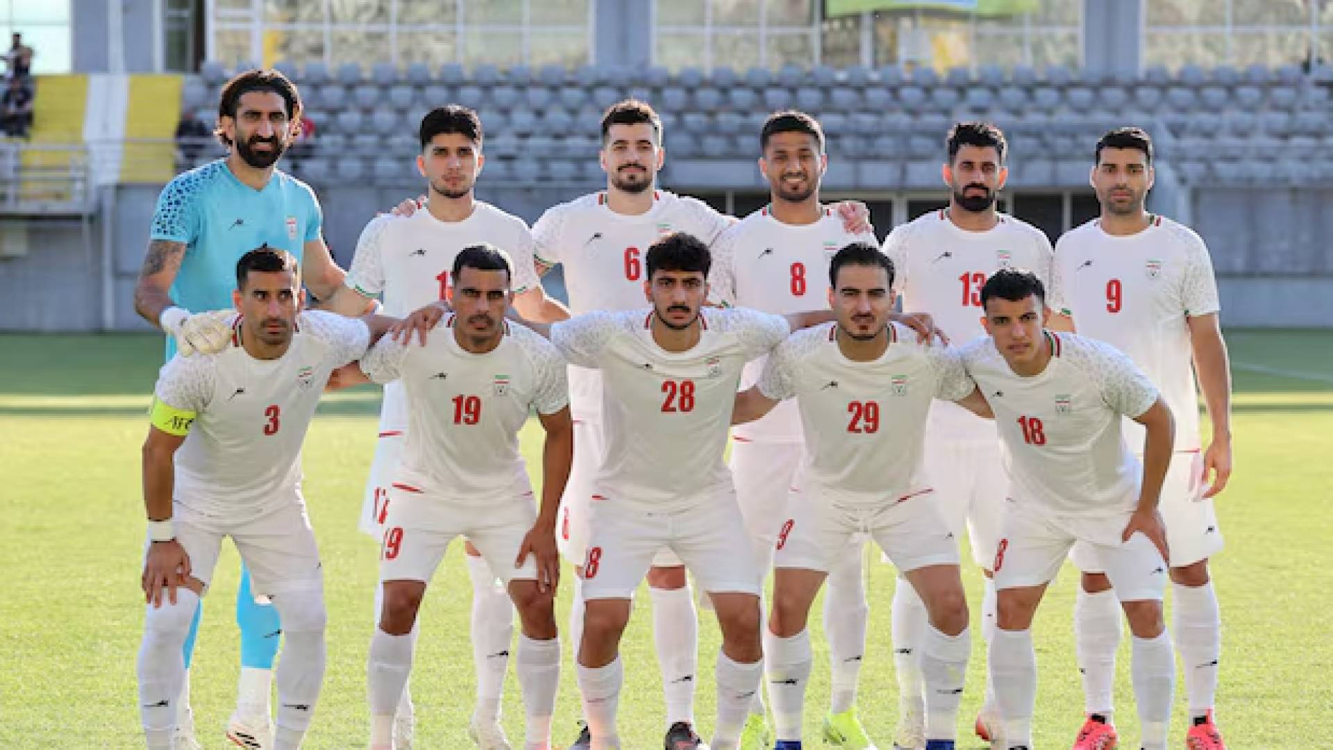 لاعبو منتخب إيران