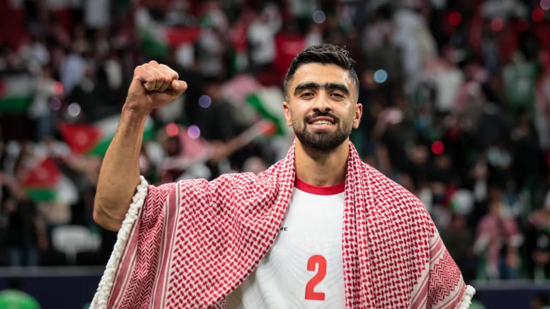 لاعب منتخب النشامى محمد أبو حشيش