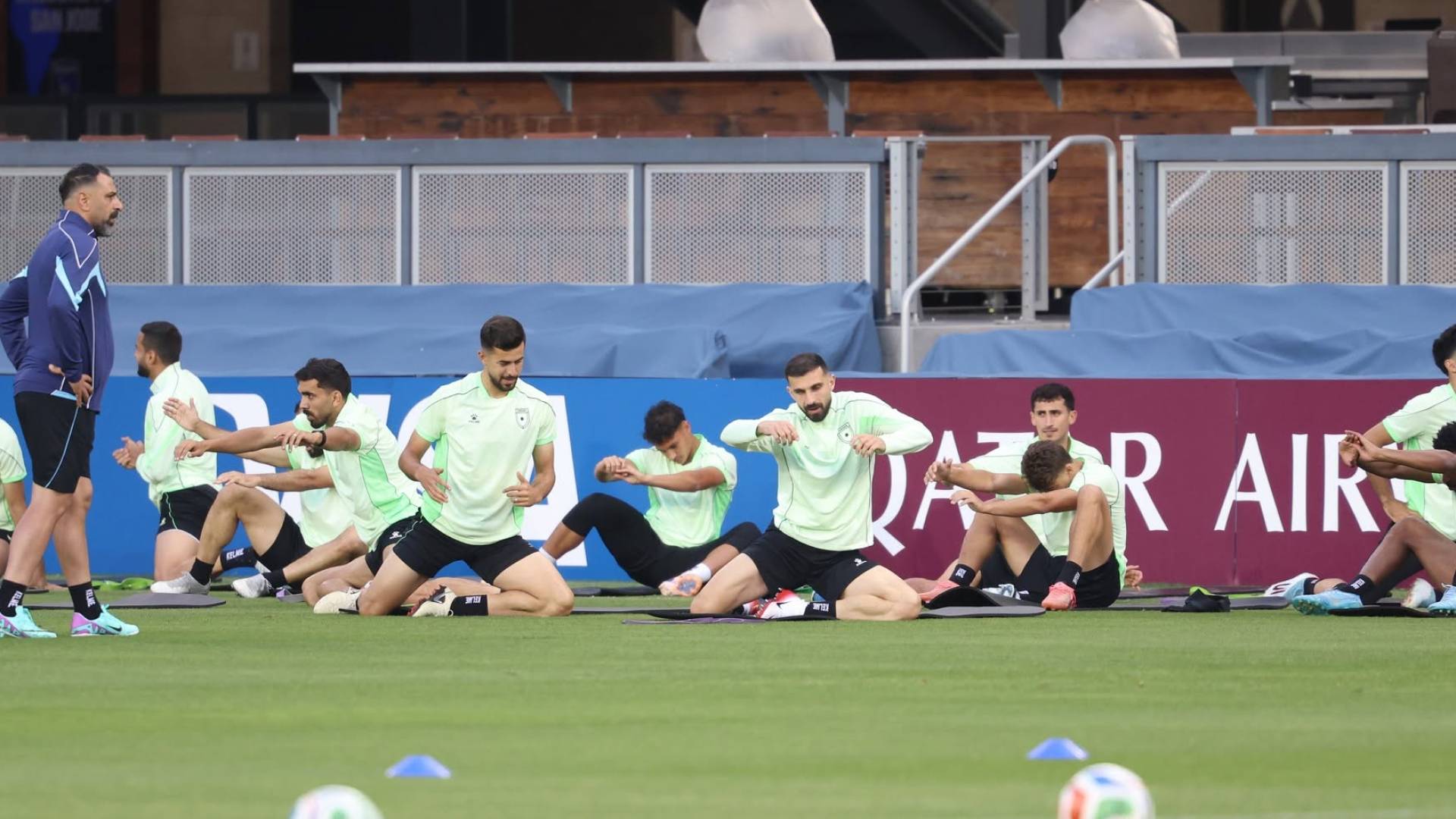 تدريبات منتخب النشامى