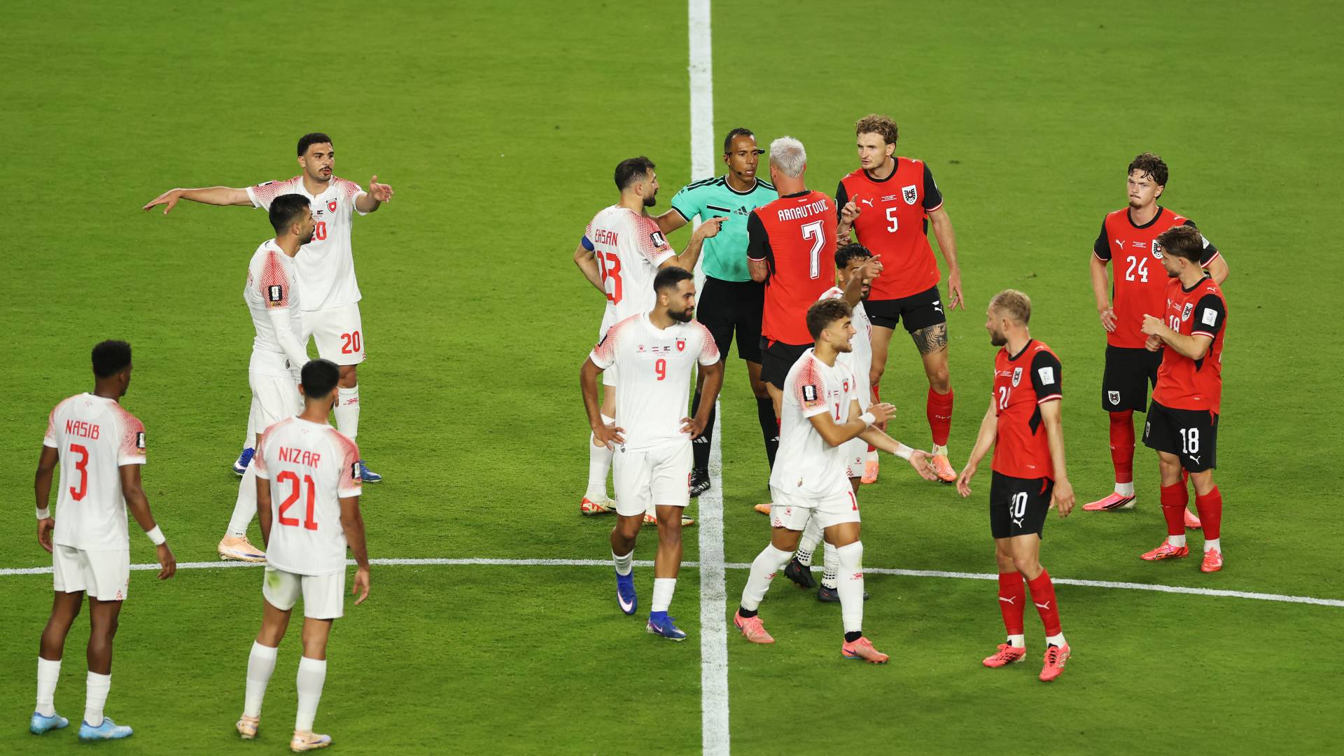 مبارة الاردن و النمسا في نهائيات كأس العالم 2026