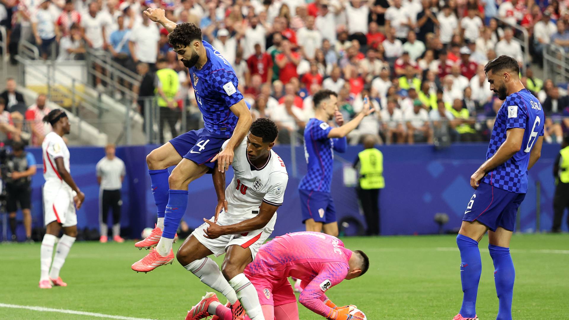 جانب من المباراة