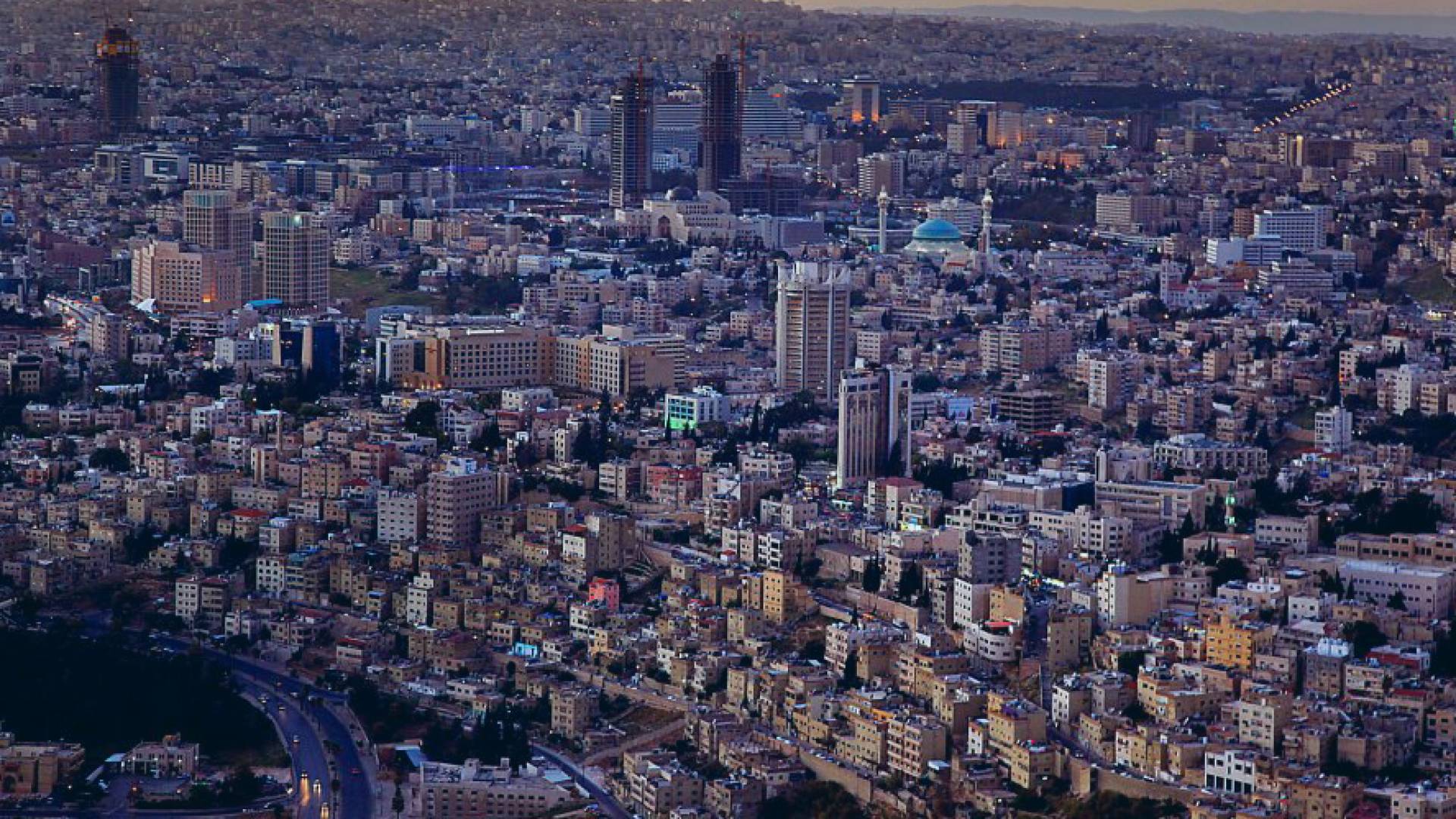 أبنية في العاصمة عمان