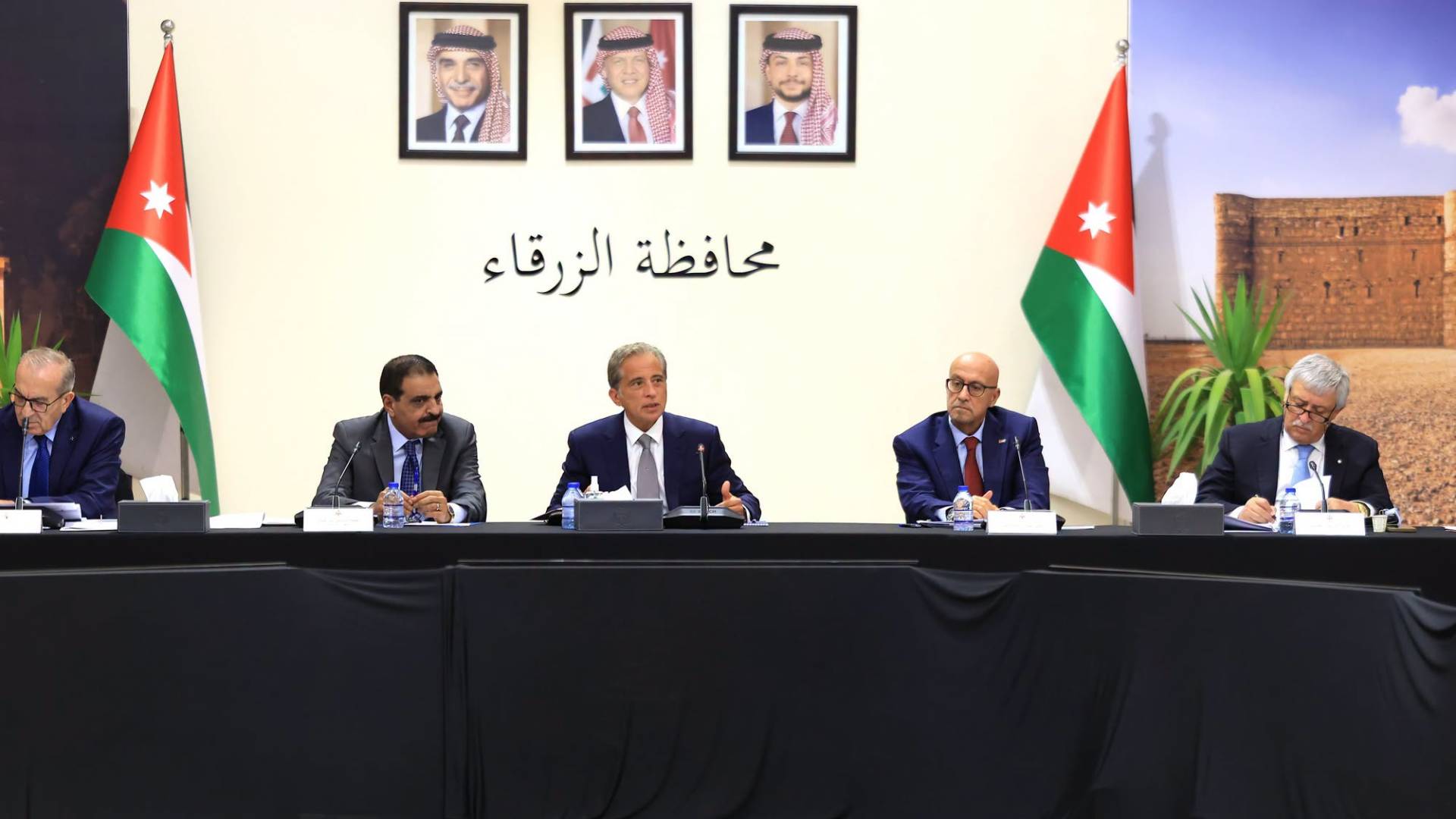 الدكتور جعفر حسان في جلسة حوارية في الزرقاء