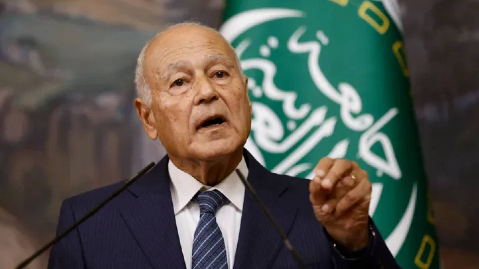 الأمين العام لجامعة الدول العربية أحمد أبو الغيط