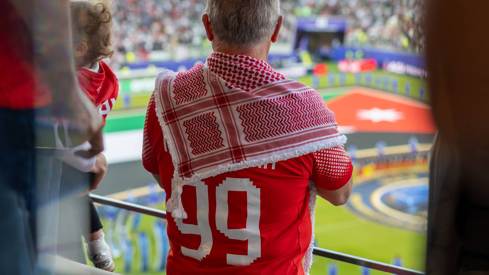 الملك عبد الله الثاني في مباراة "النشامى" والجزائر بكأس العالم 2026