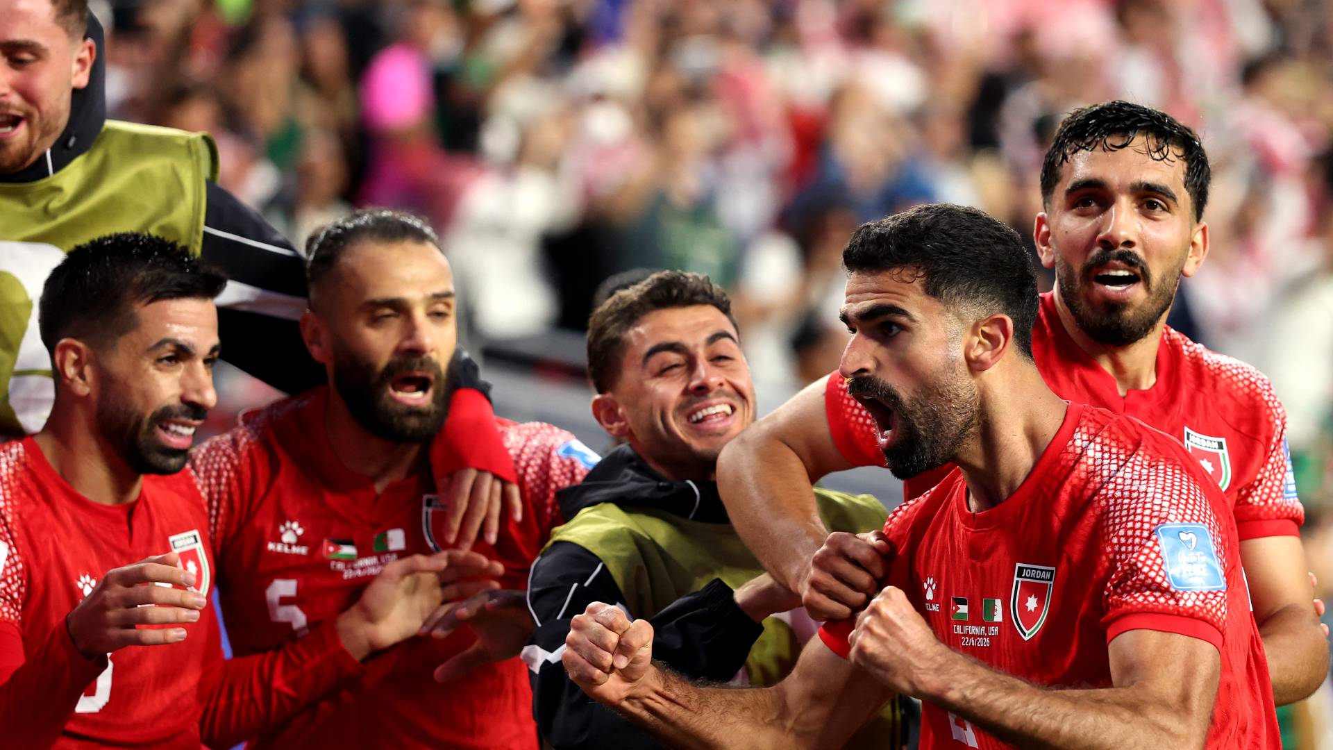 لاعبي منتخب النشامى