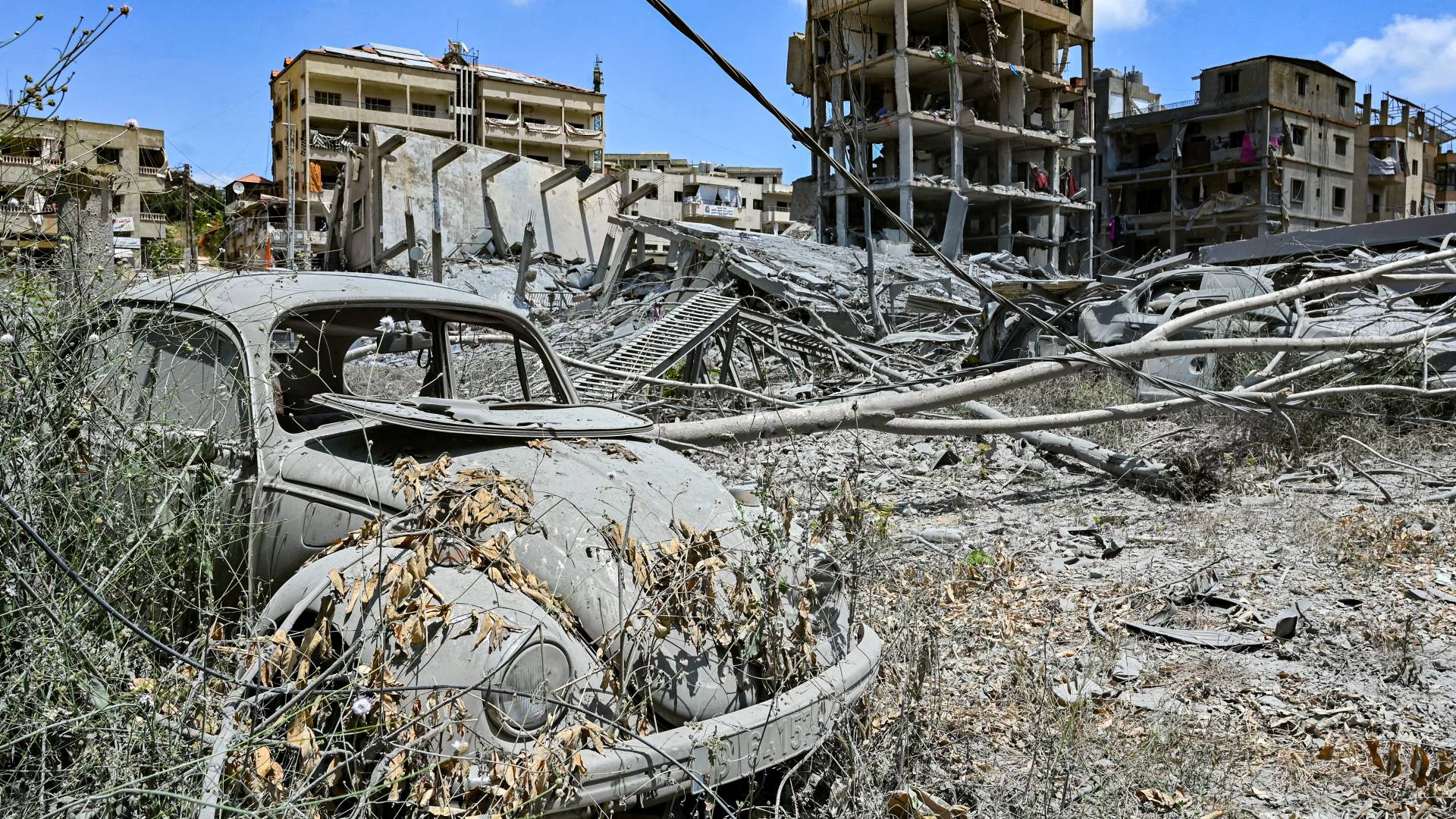 الدمار في لبنان