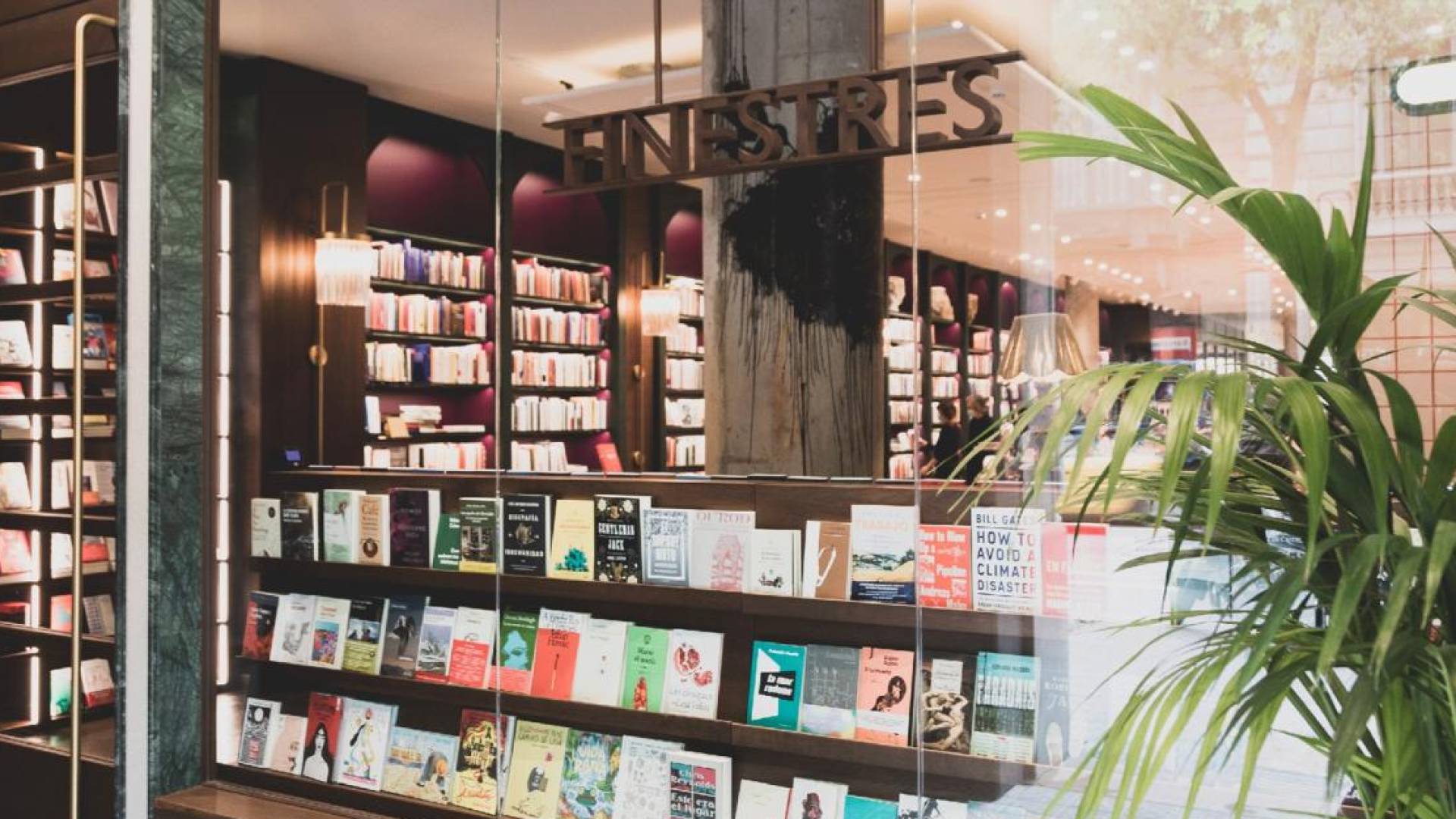 مكتبة فينيستريس فلسطين في برشلونة
