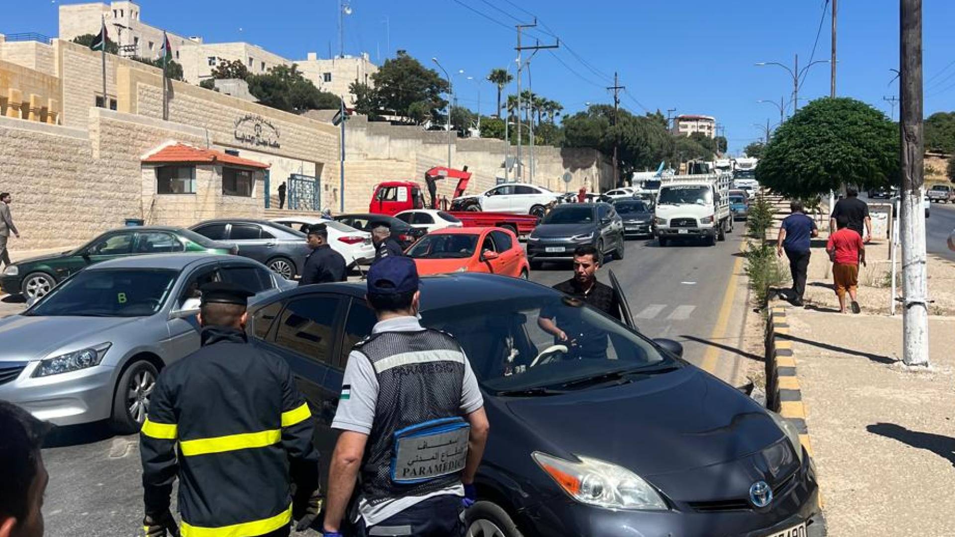 مراسل "رؤيا": إصابة عدة أشخاص في حادث سير أمام قصر العدل بمحافظة عجلون